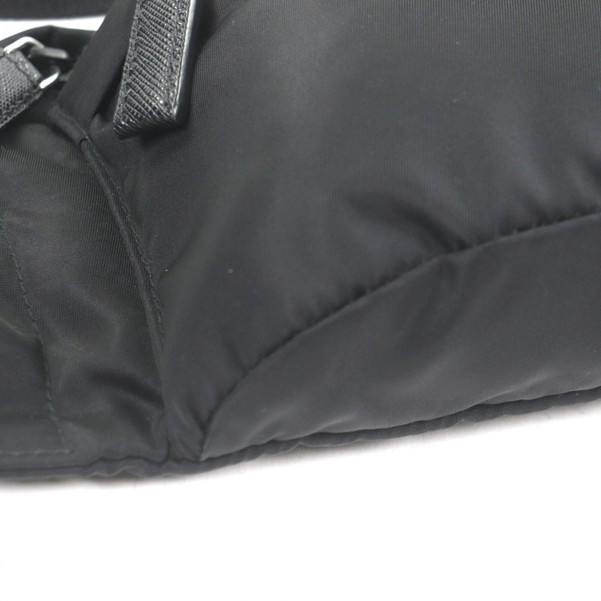Prada Black Pouch Shoulder Bag Sling Bag (Pre-Owned)