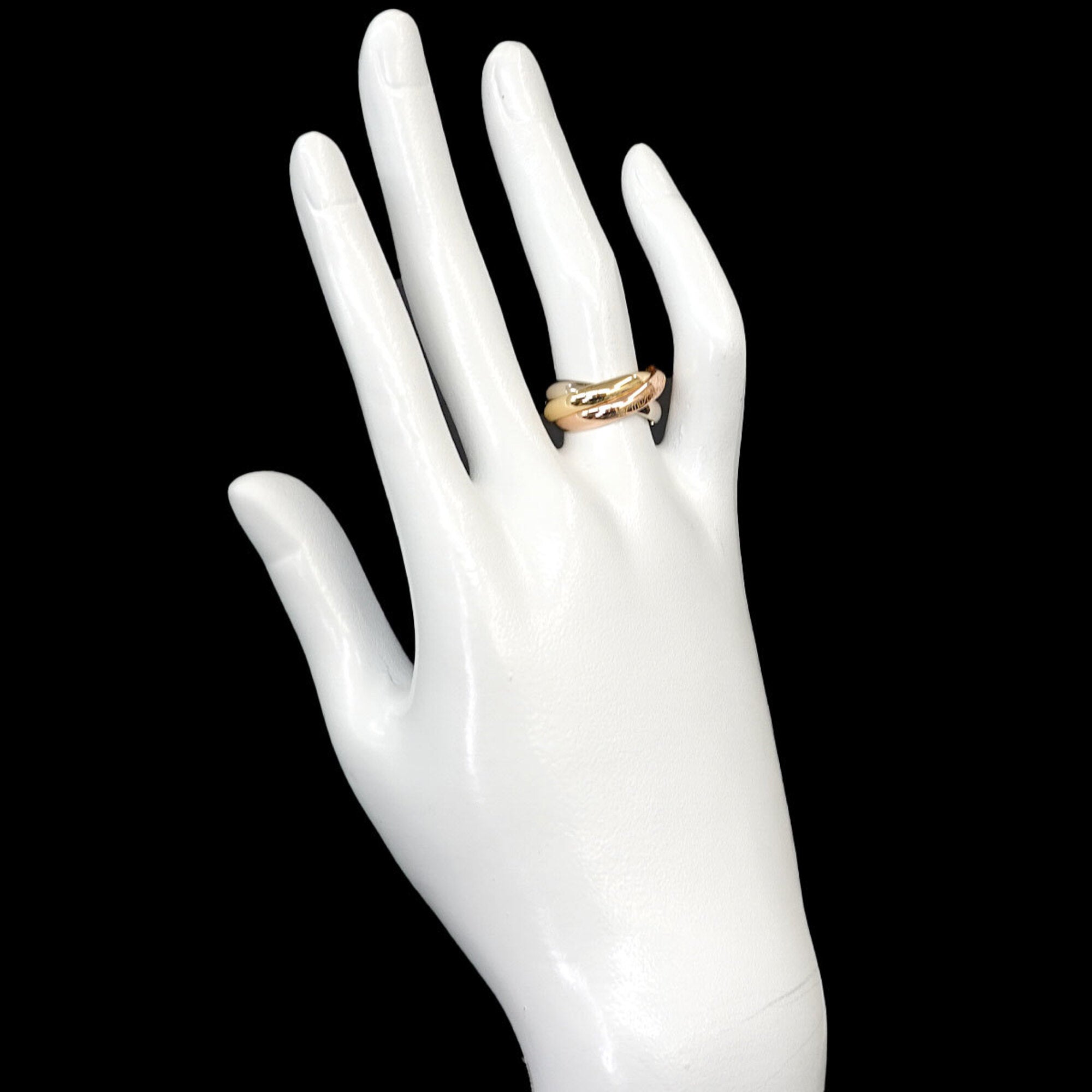 Cartier Yellow Gold (18K) Pink Gold (18K) White Gold (18K) Band Ring (Pre-Owned)
