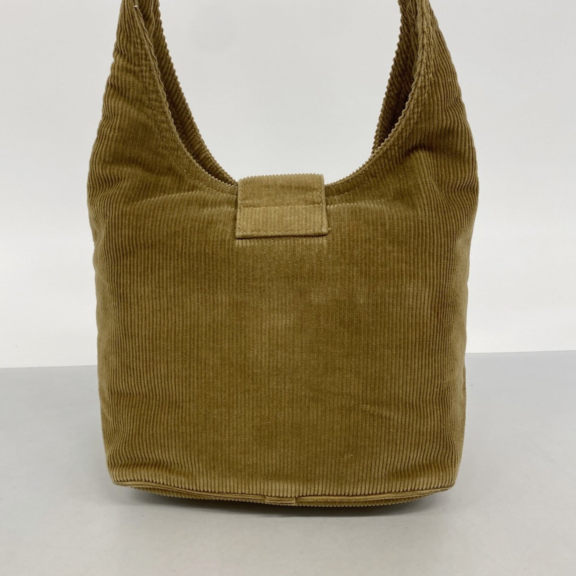 Fendi Ochre Suede Handbag (Pre-Owned)