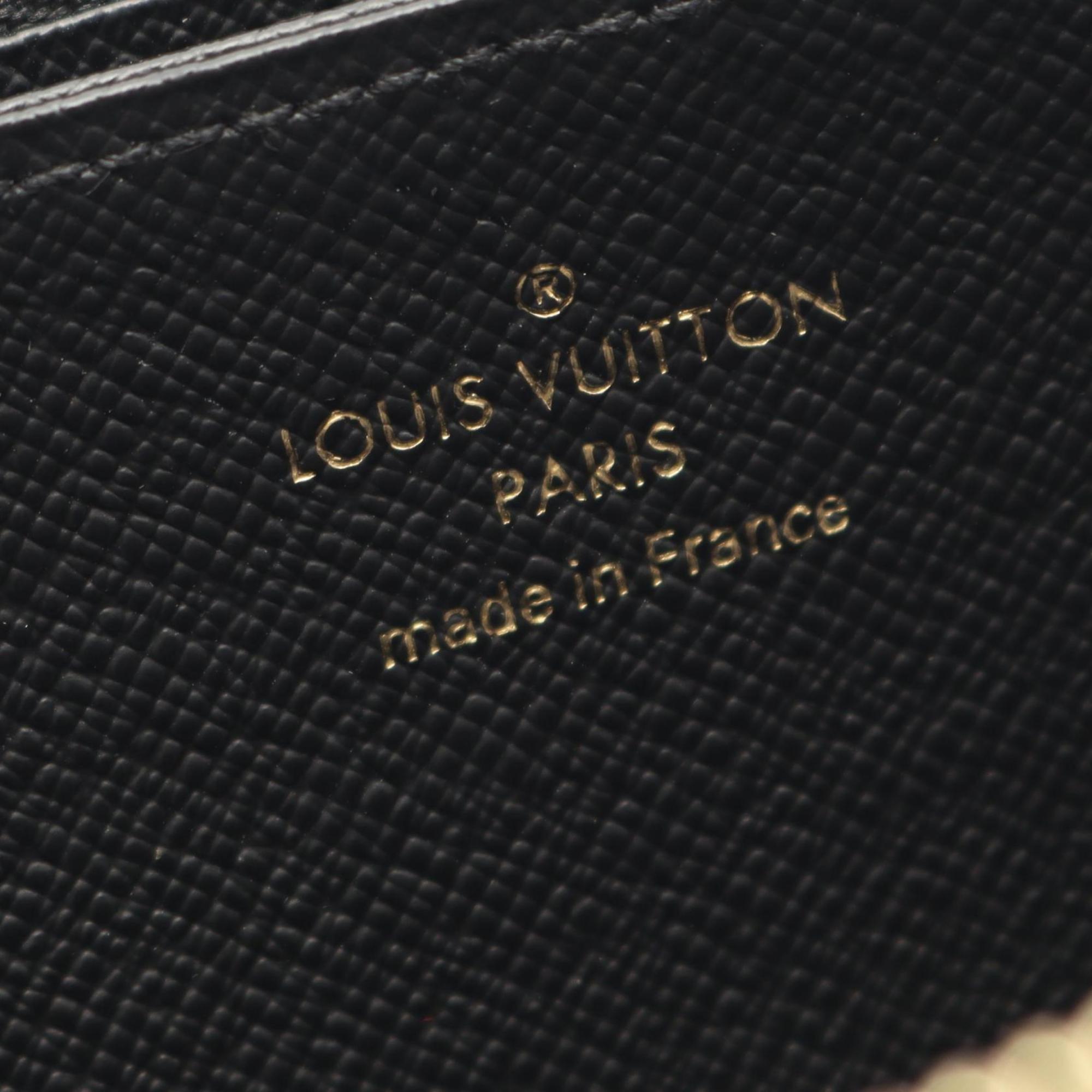 Louis Vuitton Brown Coated Canvas Long Wallet (Bi-Fold) (Pre-Owned)