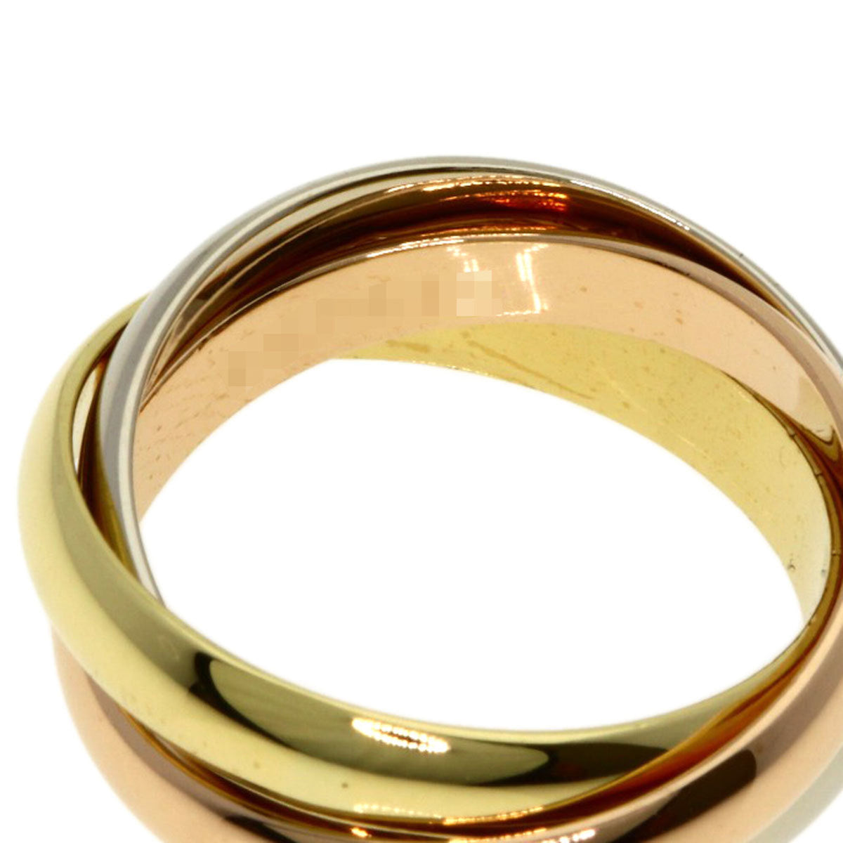 Cartier Trinity Yellow Gold (18K) Pink Gold (18K) White Gold (18K) Band Ring (Pre-Owned)