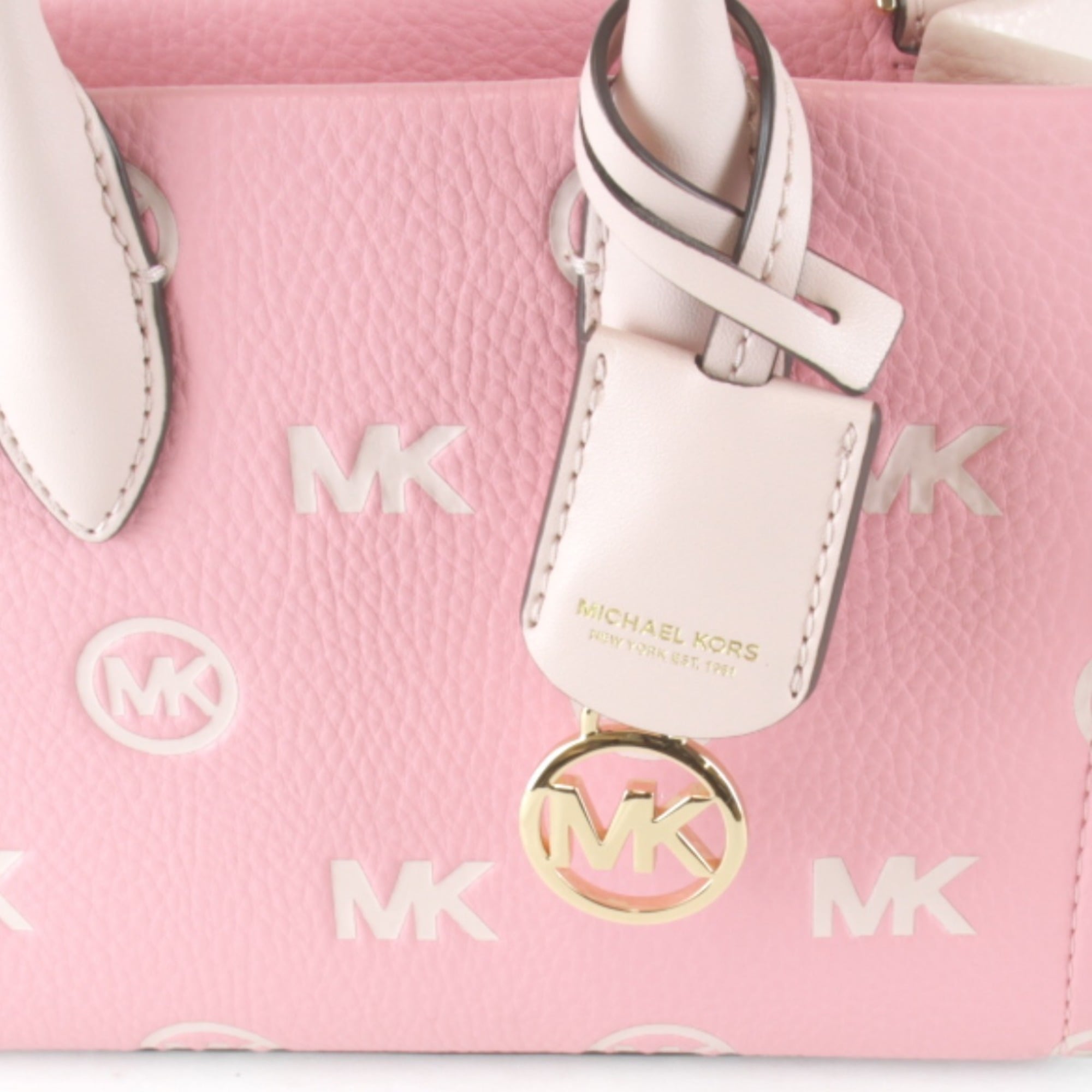 Michael Kors Pink Leather Shoulder Bag (Pre-Owned)