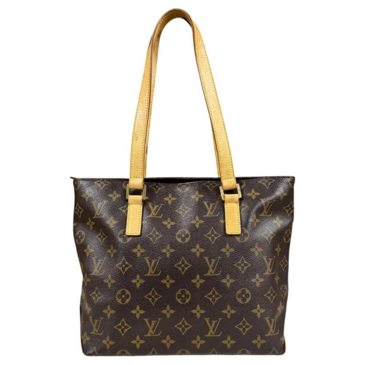 Louis Vuitton Brown Monogram Canvas Tote Bag (Pre-Owned)