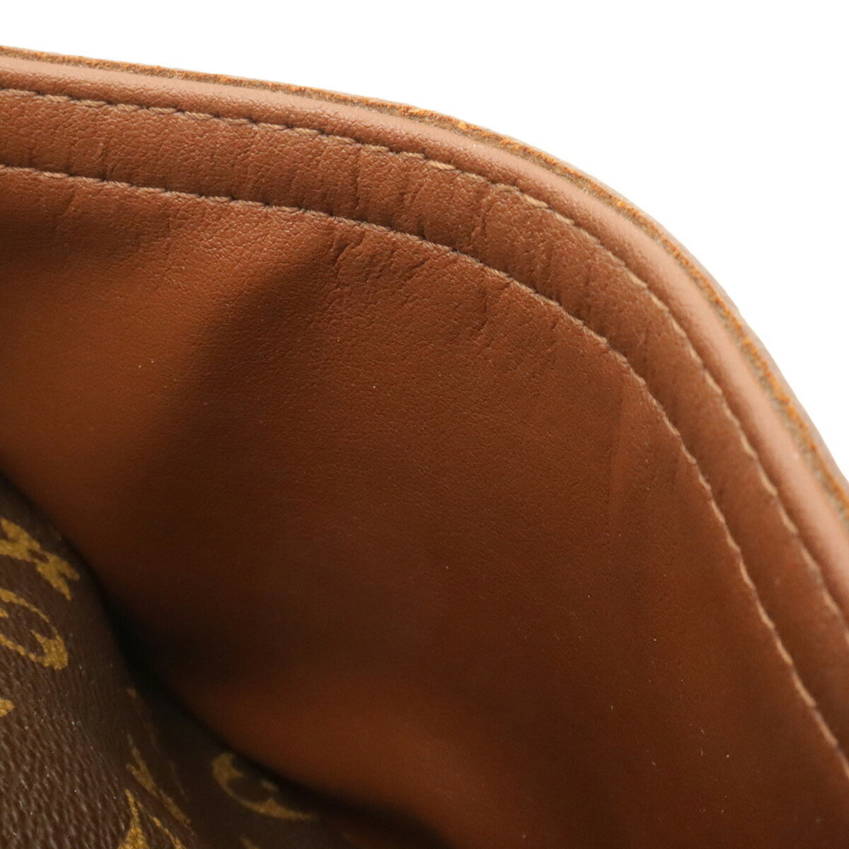 Louis Vuitton Brown Monogram Canvas Shoulder Bag (Pre-Owned)