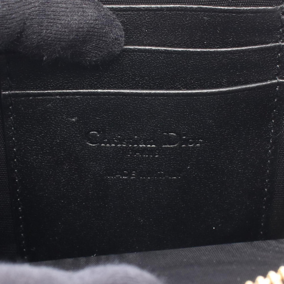 Christian Dior Black Leather Handbag (Pre-Owned)