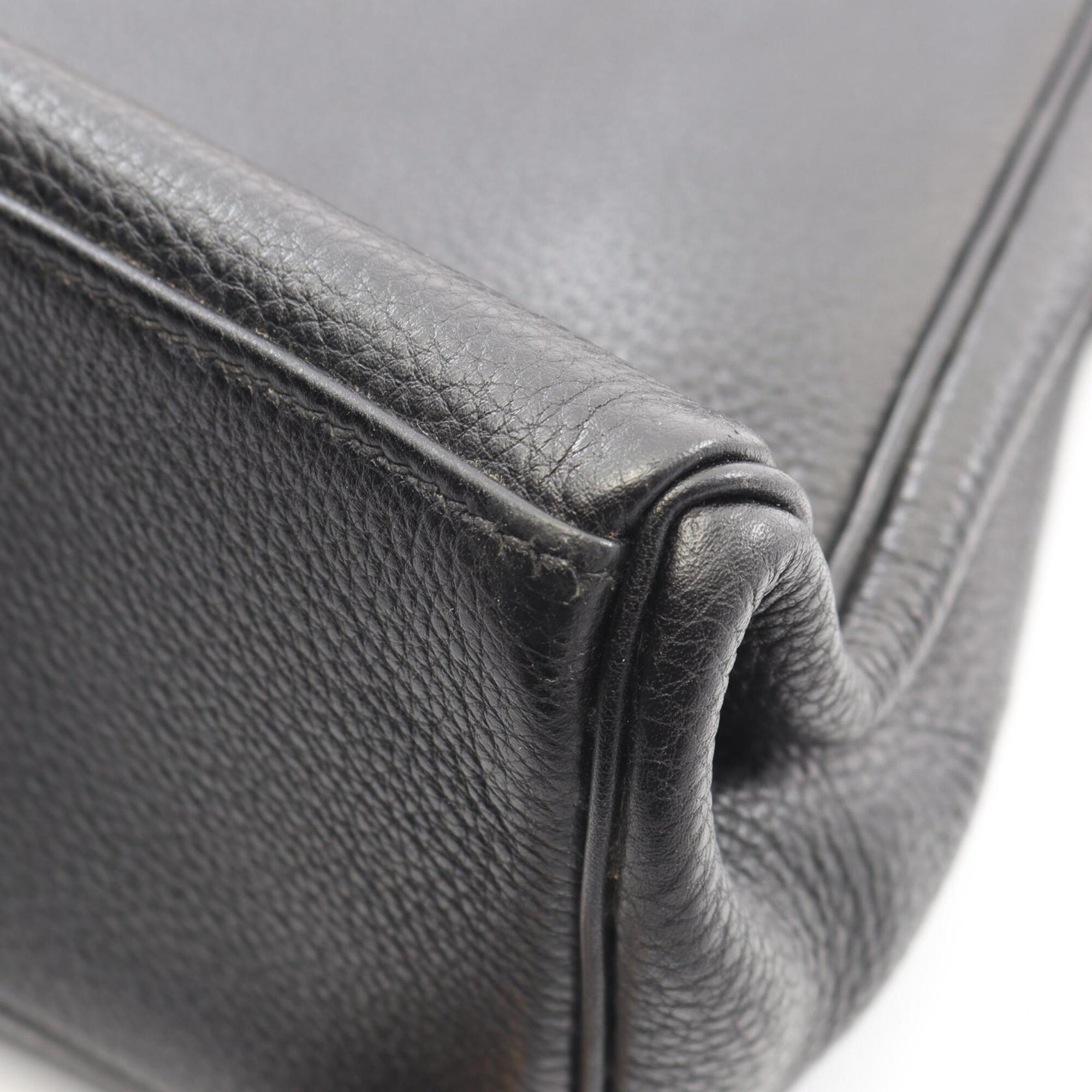 Hermes Black Togo Leather Backpack Handbag (Pre-Owned)