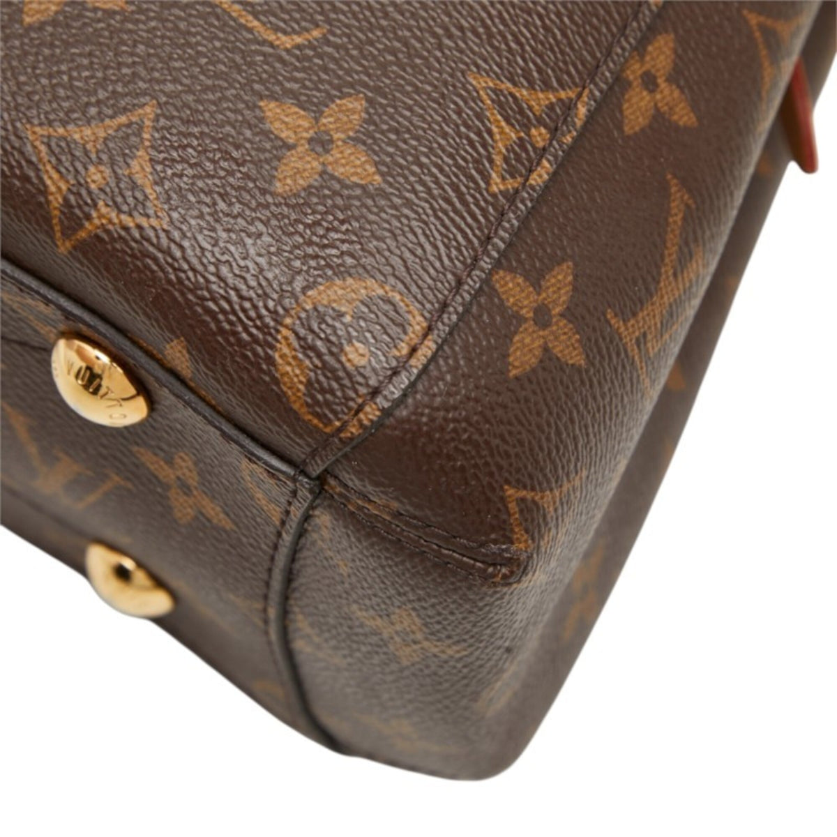 Louis Vuitton Brown Pvc Leather Handbag Shoulder Bag (Pre-Owned)