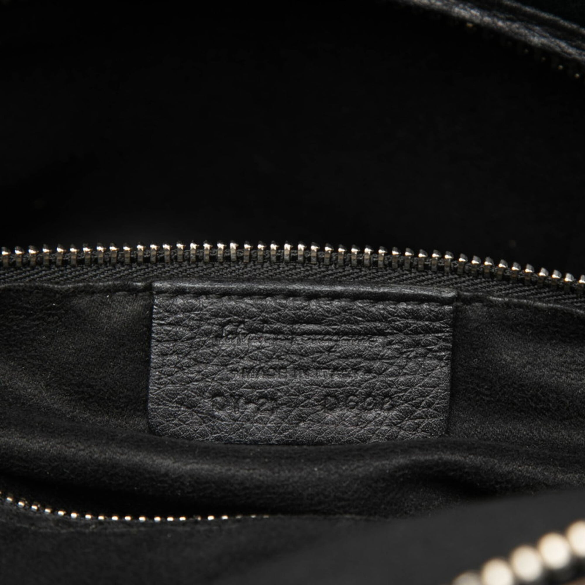 Salvatore Ferragamo Black Leather Handbag Shoulder Bag Tote Bag (Pre-Owned)