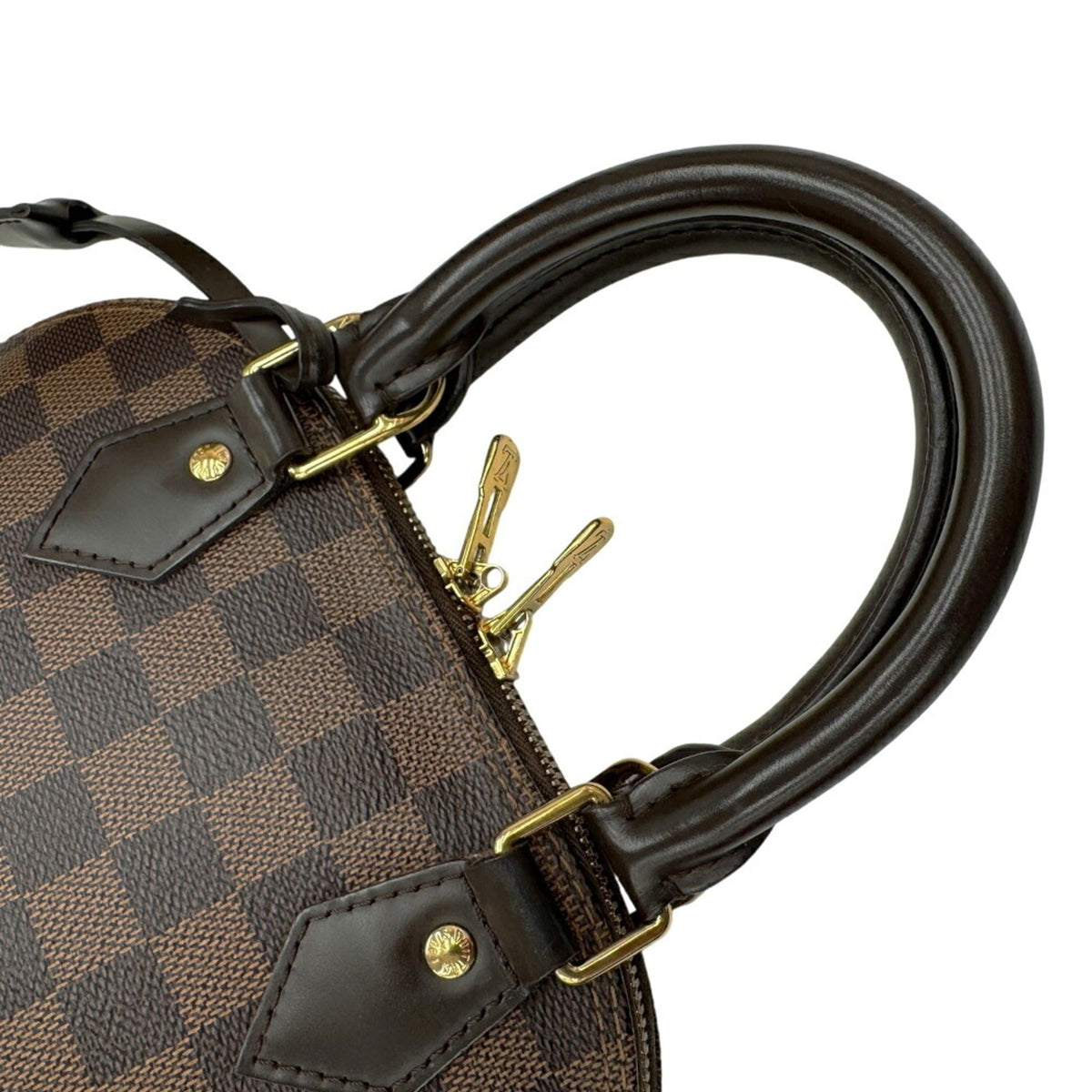 Louis Vuitton Brown Damier Canvas Ebene Damier Canvas Handbag Shoulder Bag (Pre-Owned)