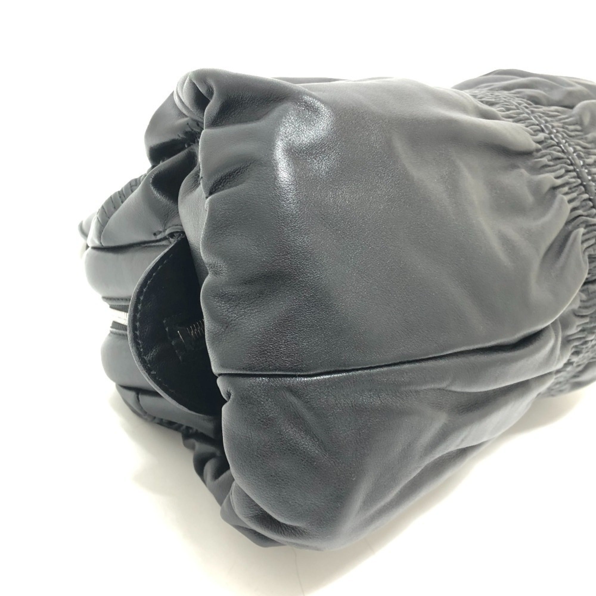 Christian Dior Black Leather Handbag (Pre-Owned)