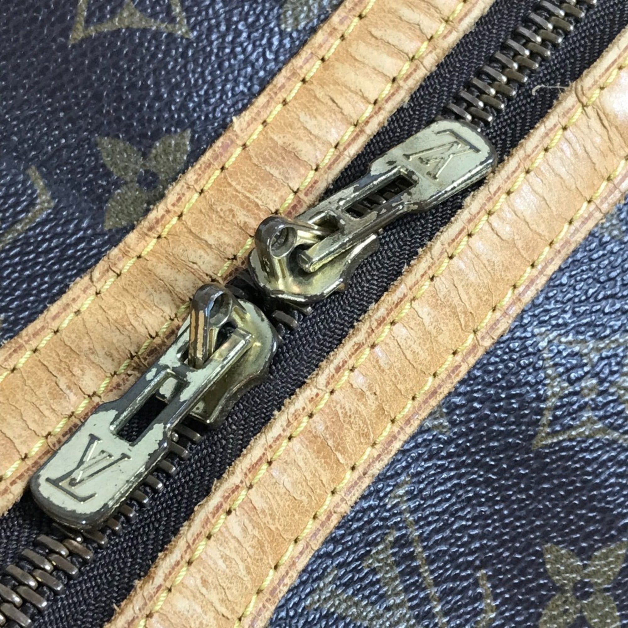 Louis Vuitton Brown Monogram Canvas Boston Bag Handbag (Pre-Owned)