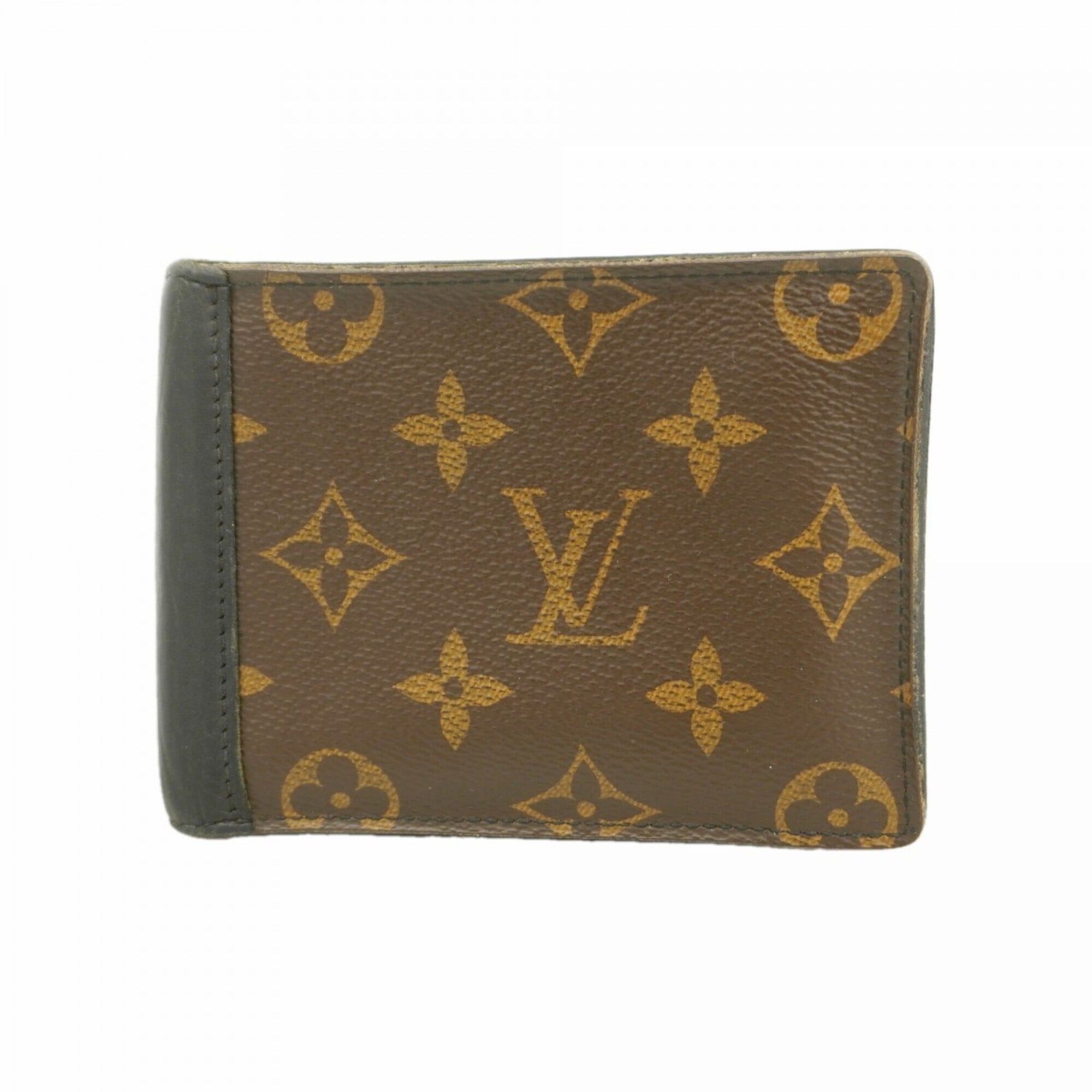 Louis Vuitton Black Brown Wallet (Bi-Fold) (Pre-Owned)