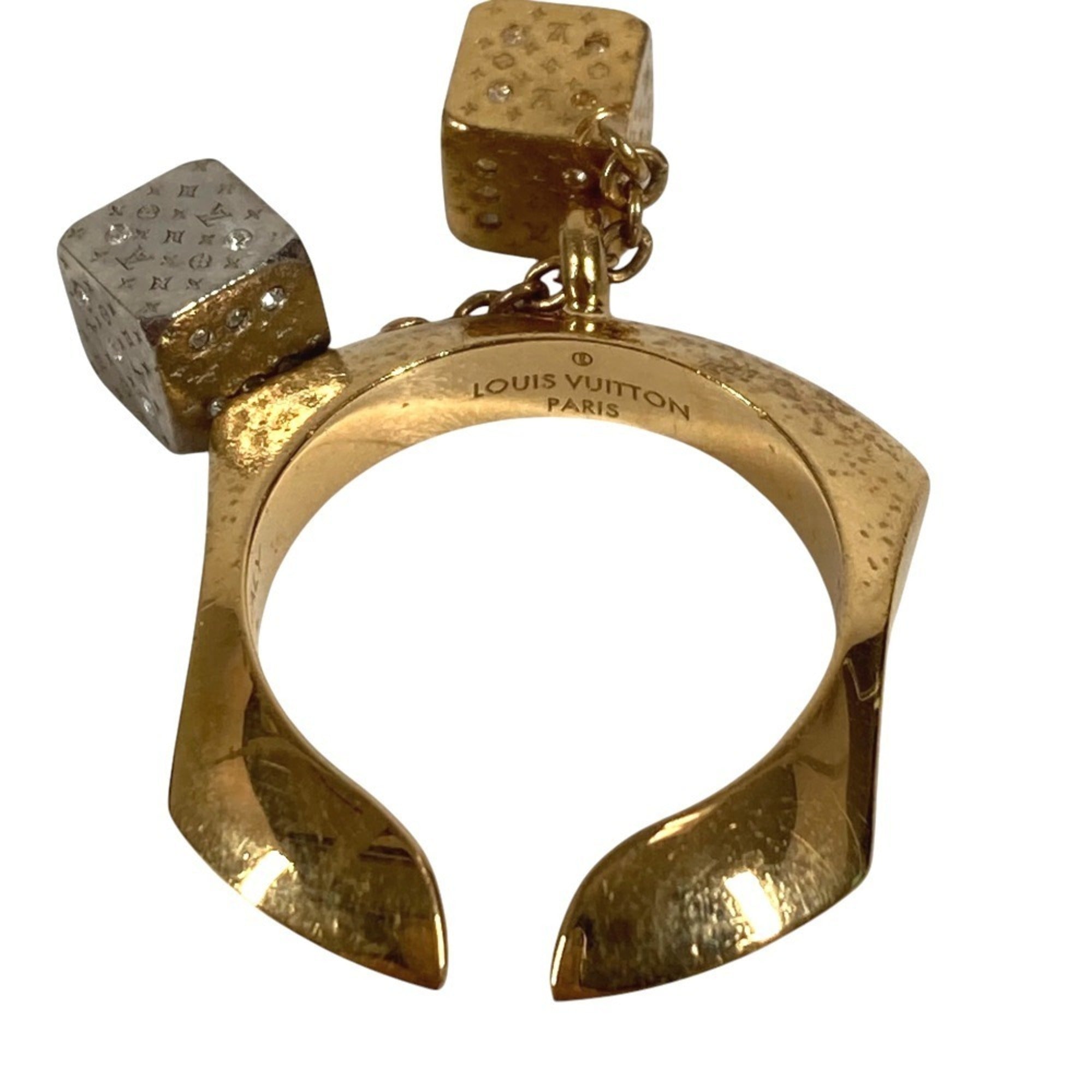 Louis Vuitton Metal Band Ring (Pre-Owned)