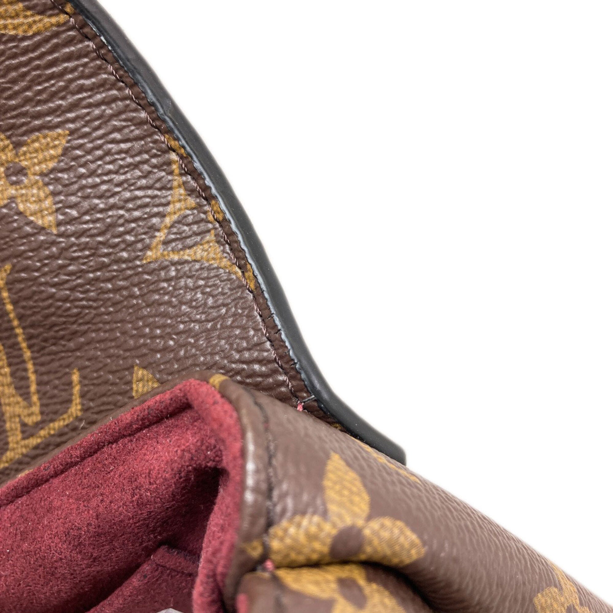 Louis Vuitton Bordeaux Monogram Monogram Canvas Shoulder Bag (Pre-Owned)
