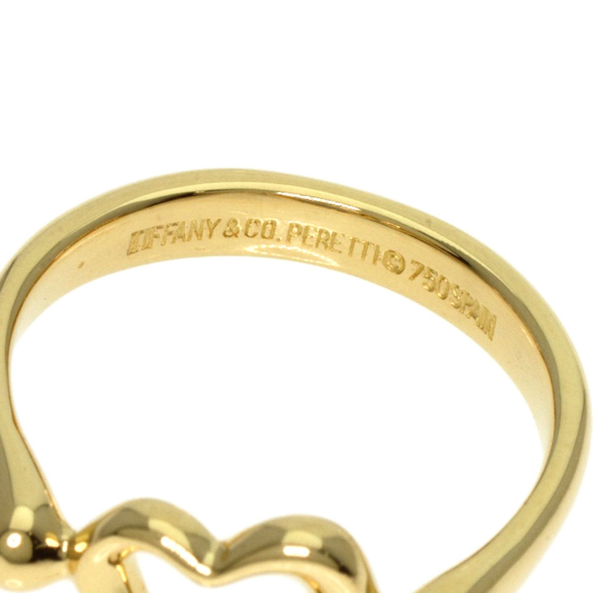 Tiffany Heart Yellow Gold (18K) Band Ring (Pre-Owned)