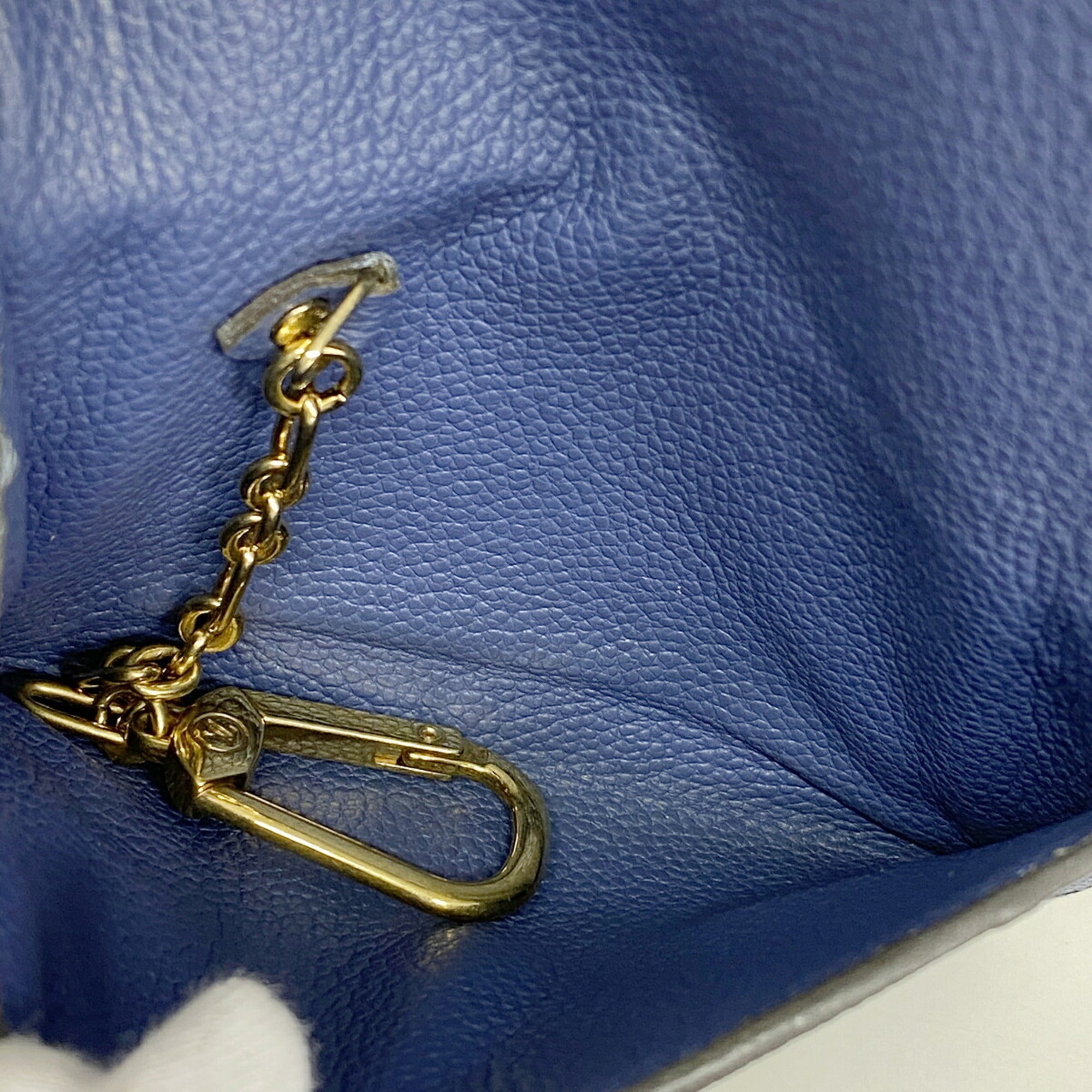 Louis Vuitton Blue Coin Purse/Coin Case (Pre-Owned)