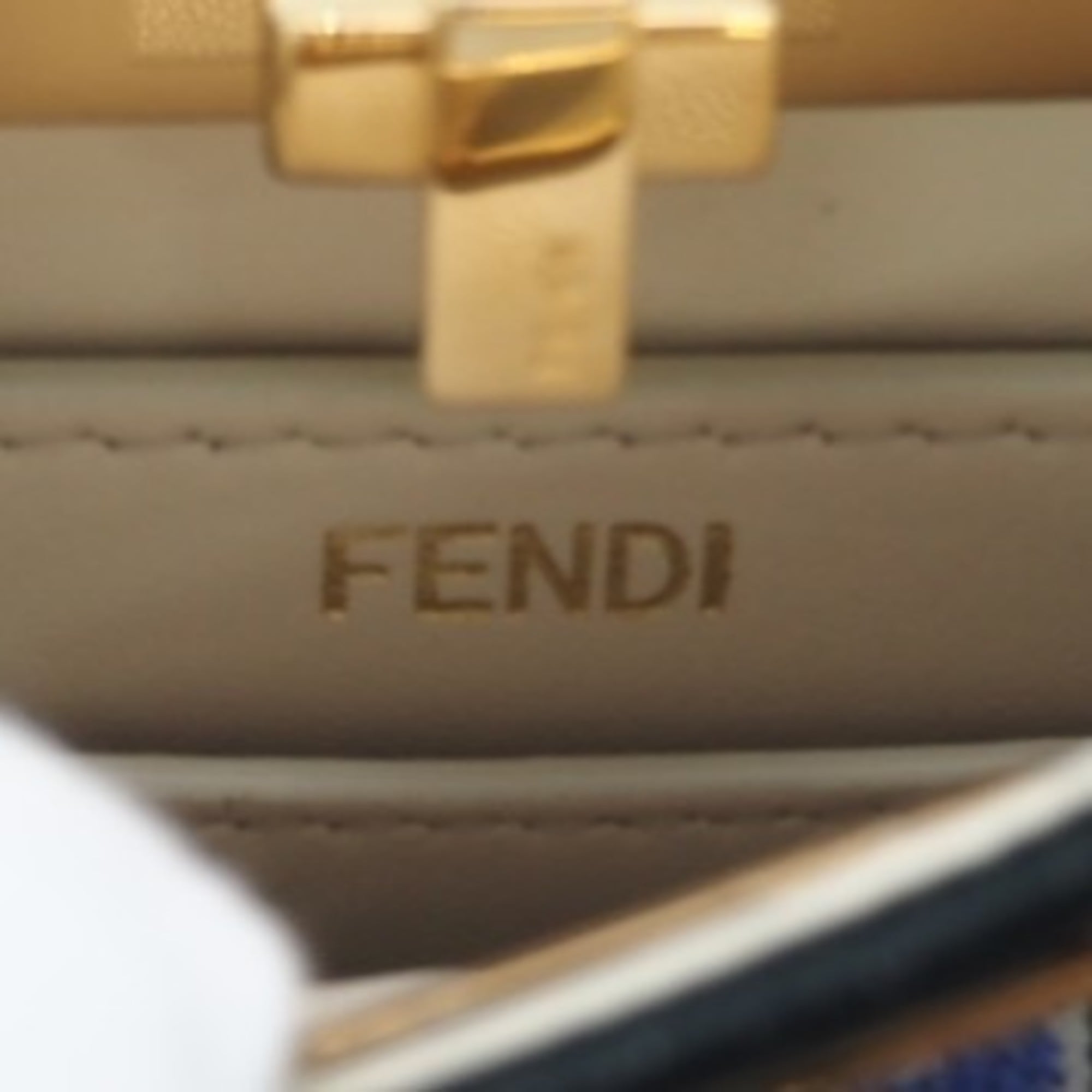 Fendi Multi-Color Canvas Handbag (Pre-Owned)