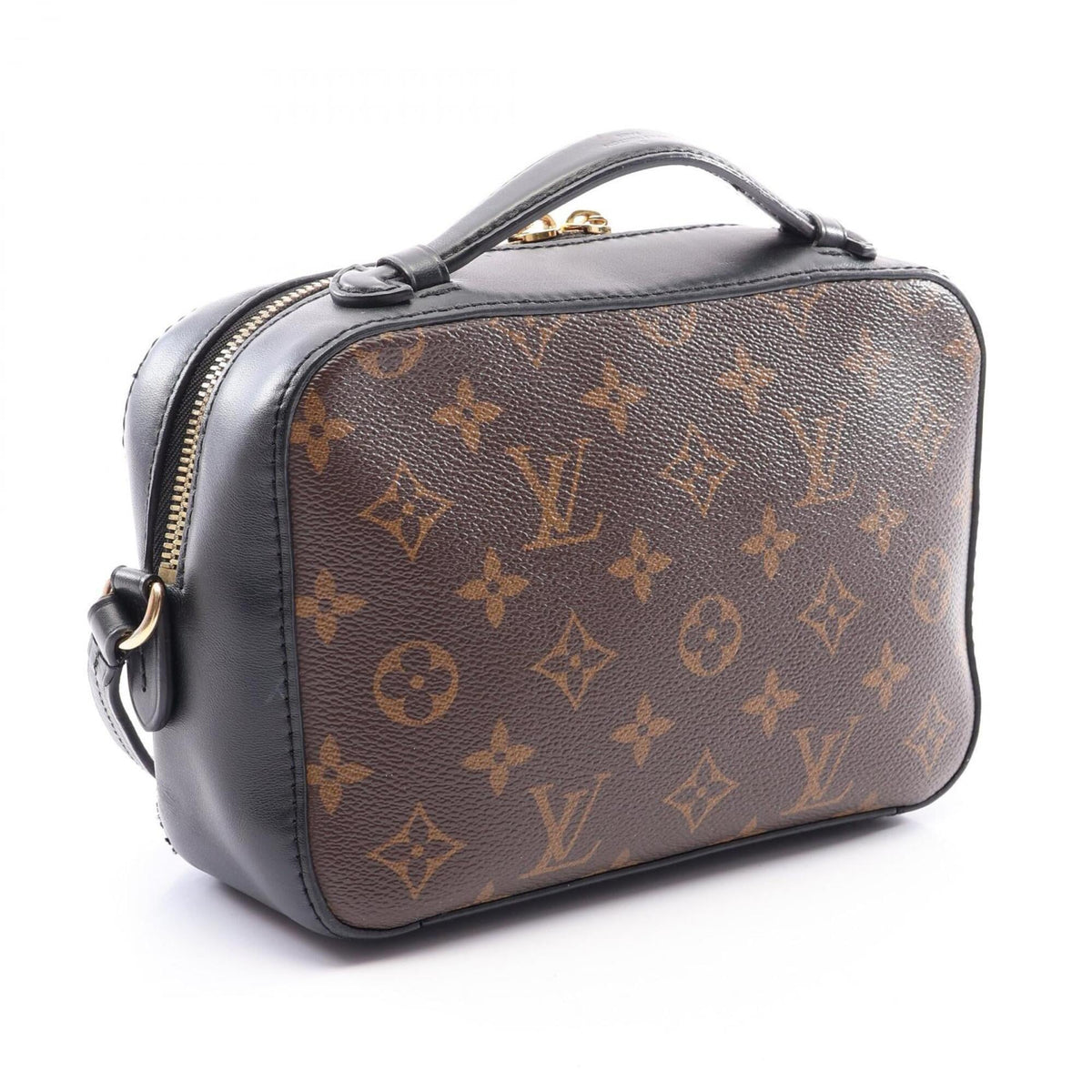 Louis Vuitton Brown Noir Pvc Leather Handbag Shoulder Bag (Pre-Owned)