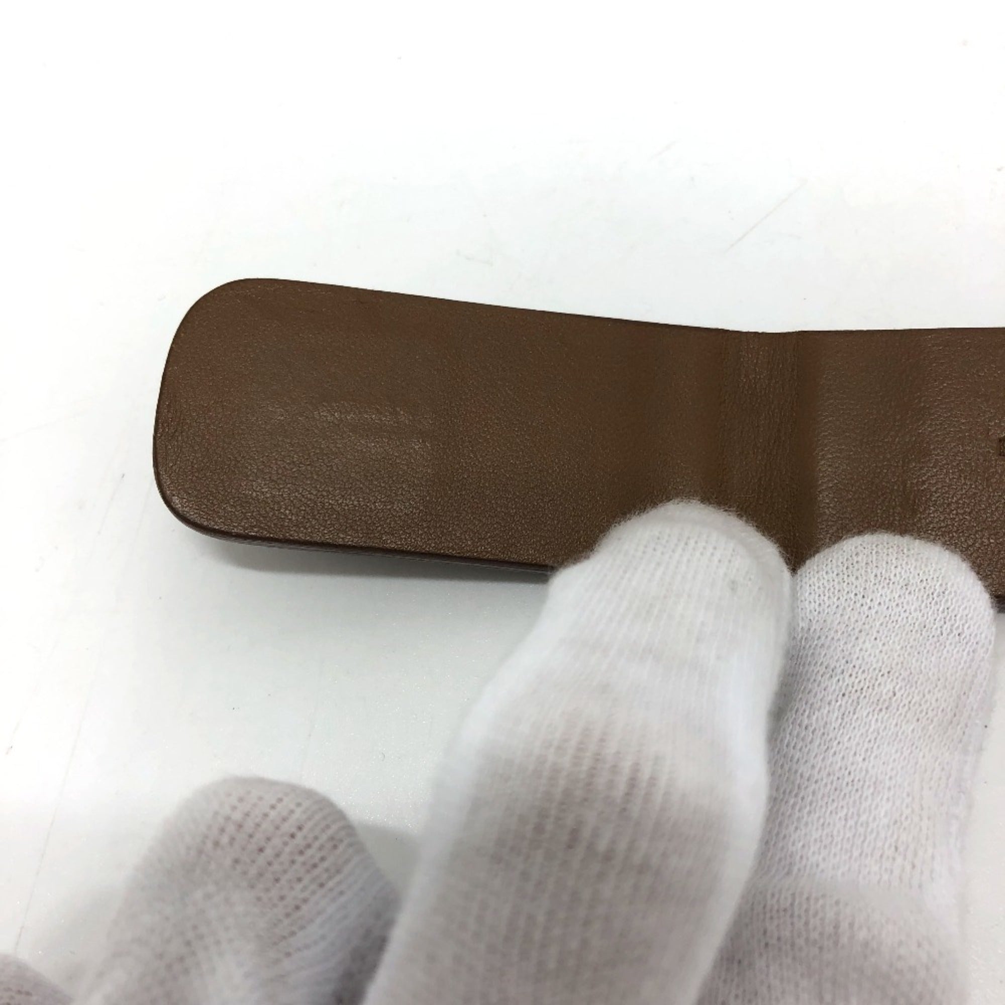 Bottega Veneta Brown Leather Money Clip (Pre-Owned)