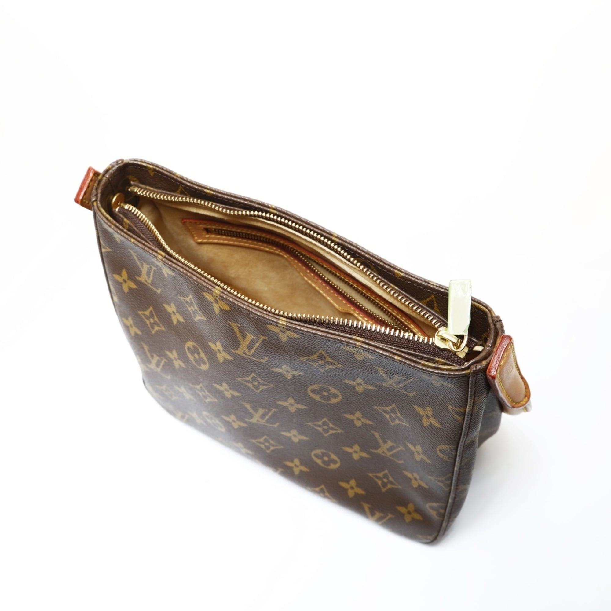 Louis Vuitton Brown Clear Monogram Shoulder Bag (Pre-Owned)