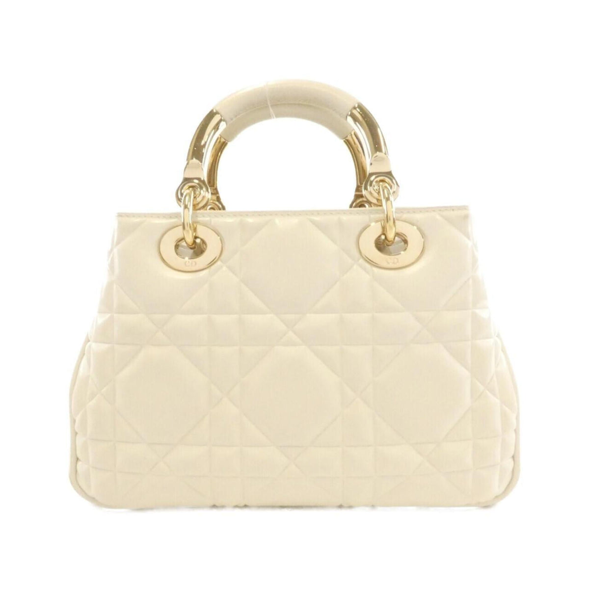 Christian Dior White Leather Handbag (Pre-Owned)