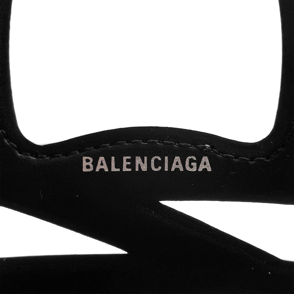 Balenciaga Silver Patent Leather Basket Shoulder Bag (Pre-Owned)