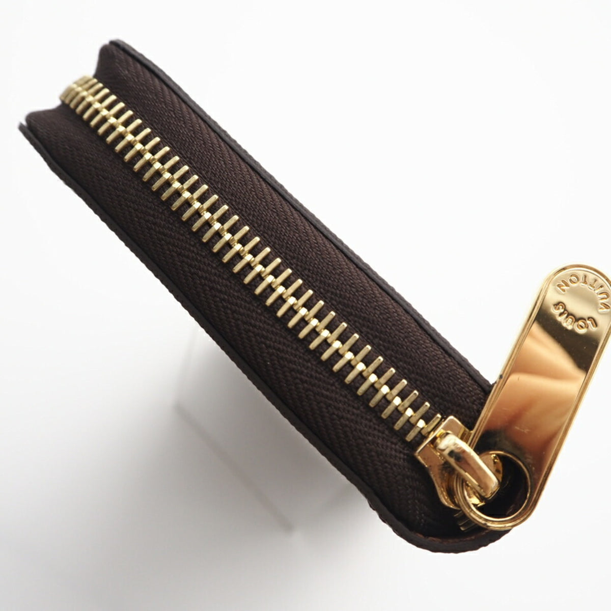 Louis Vuitton Monogram Brown Coated Canvas Long Wallet (Bi-Fold) (Pre-Owned)