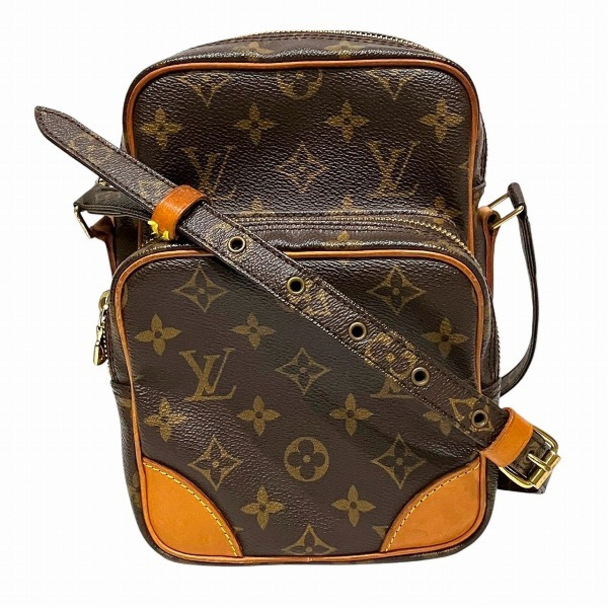 Louis Vuitton Brown Monogram Monogram Shoulder Bag (Pre-Owned)