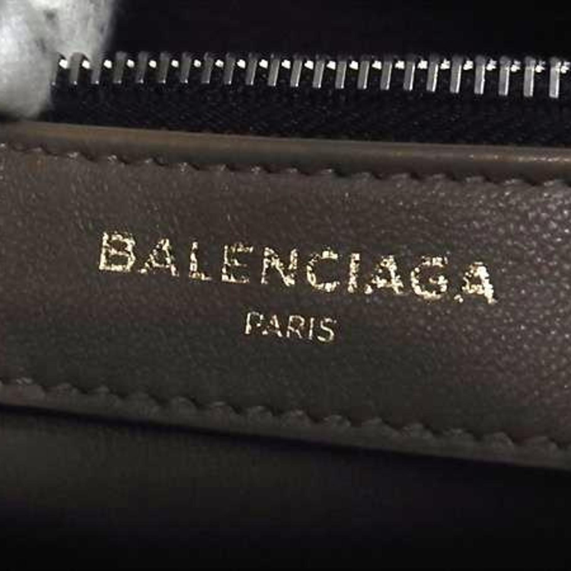 Balenciaga Brown Handbag Shoulder Bag Tote Bag (Pre-Owned)