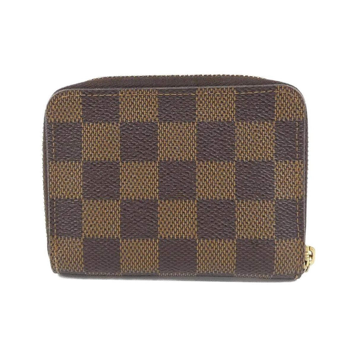 Louis Vuitton Damier Ebene Coated Canvas Coin Purse/Coin Case (Pre-Owned)