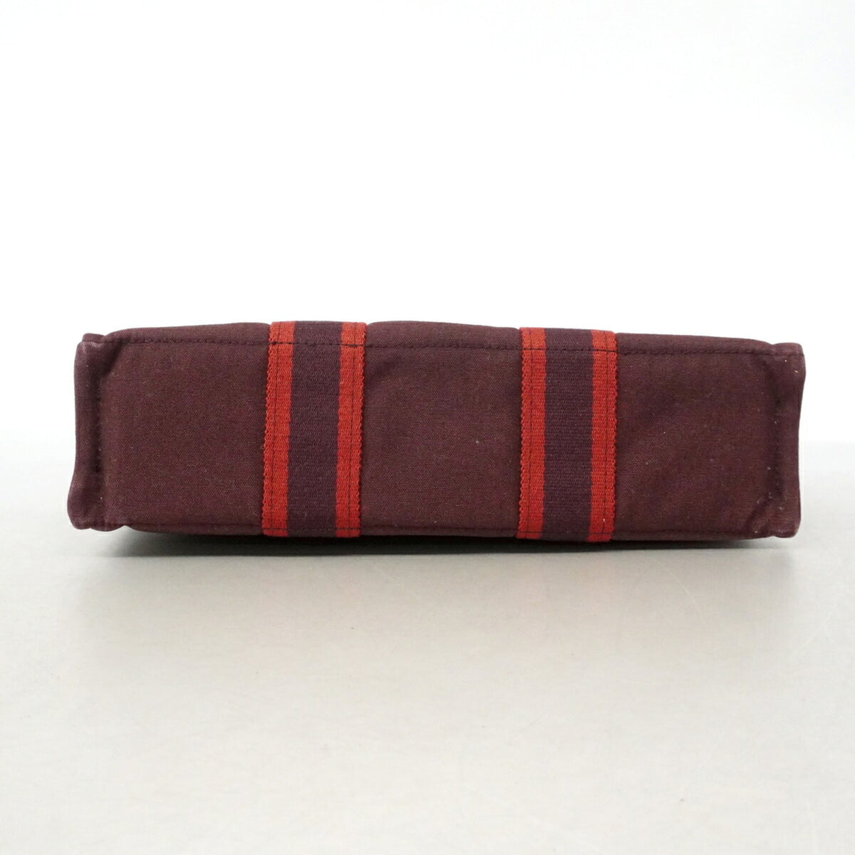 Hermes Brown Canvas Tote Bag (Pre-Owned)