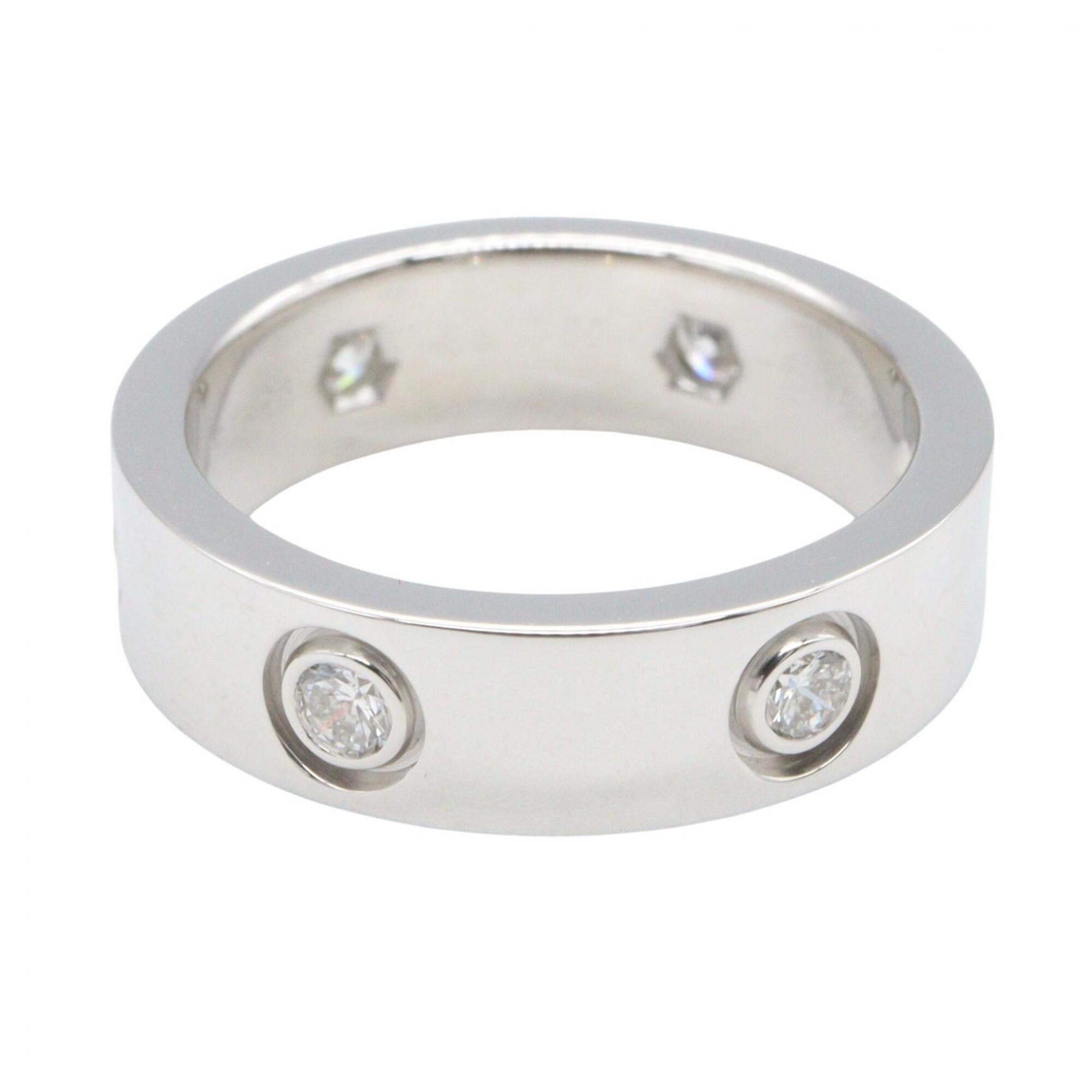 Cartier White Gold White Gold (18K) Band Ring (Pre-Owned)