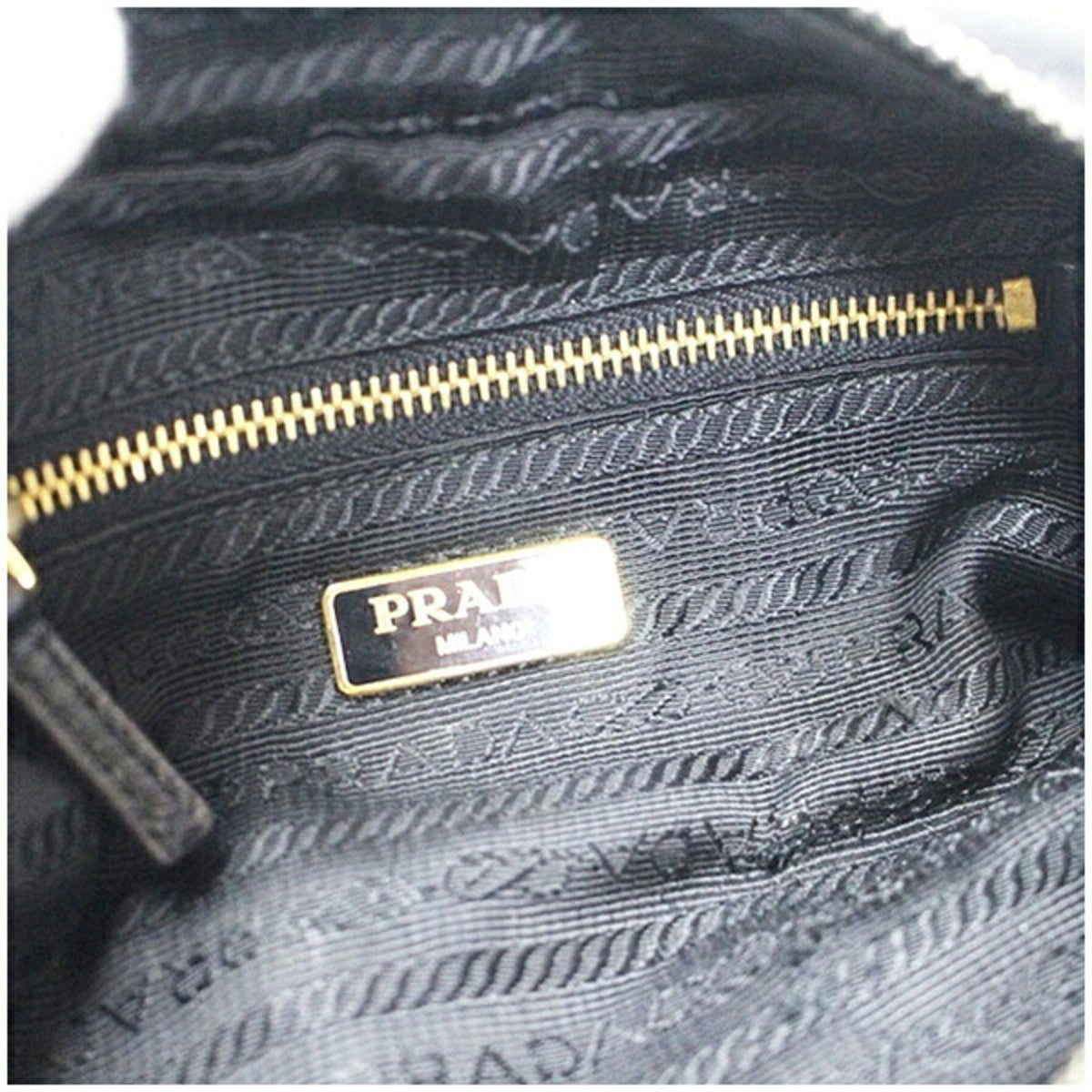 Prada Black Nylon Pouch (Pre-Owned)