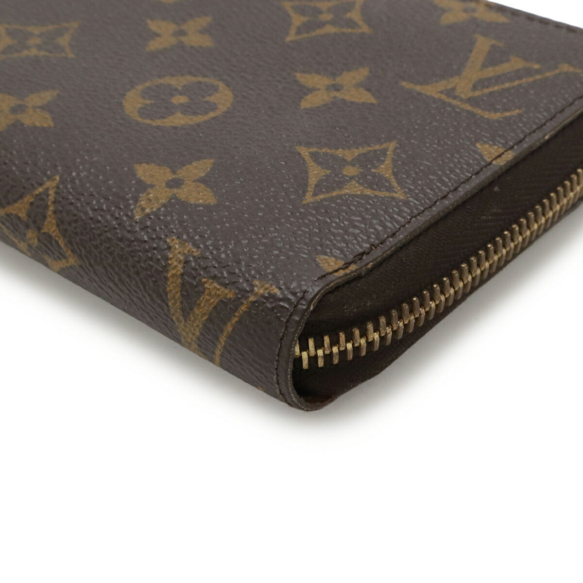 Louis Vuitton Monogram Brown Monogram Long Wallet (Bi-Fold) (Pre-Owned)
