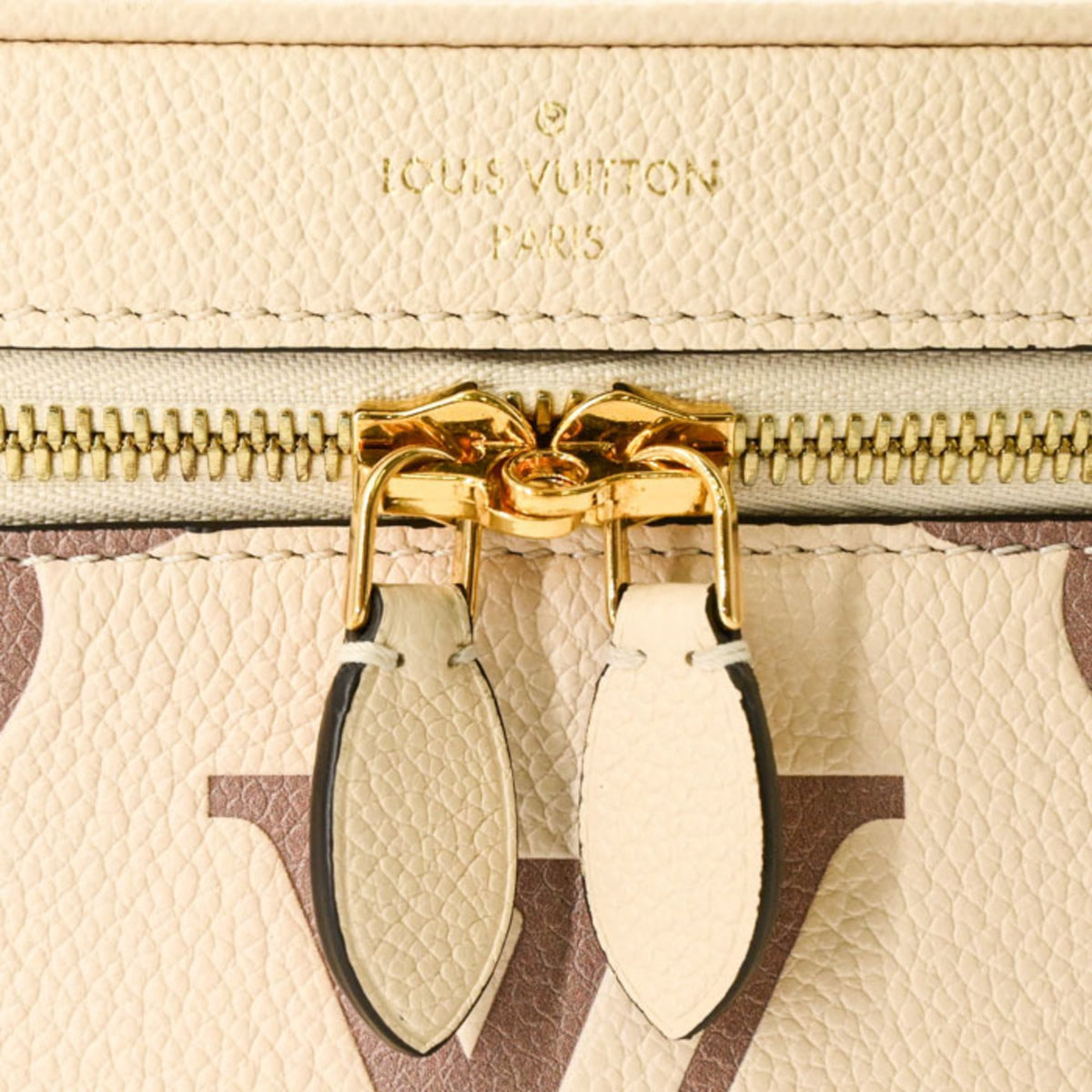 Louis Vuitton Beige Monogram Empreinte Handbag (Pre-Owned)