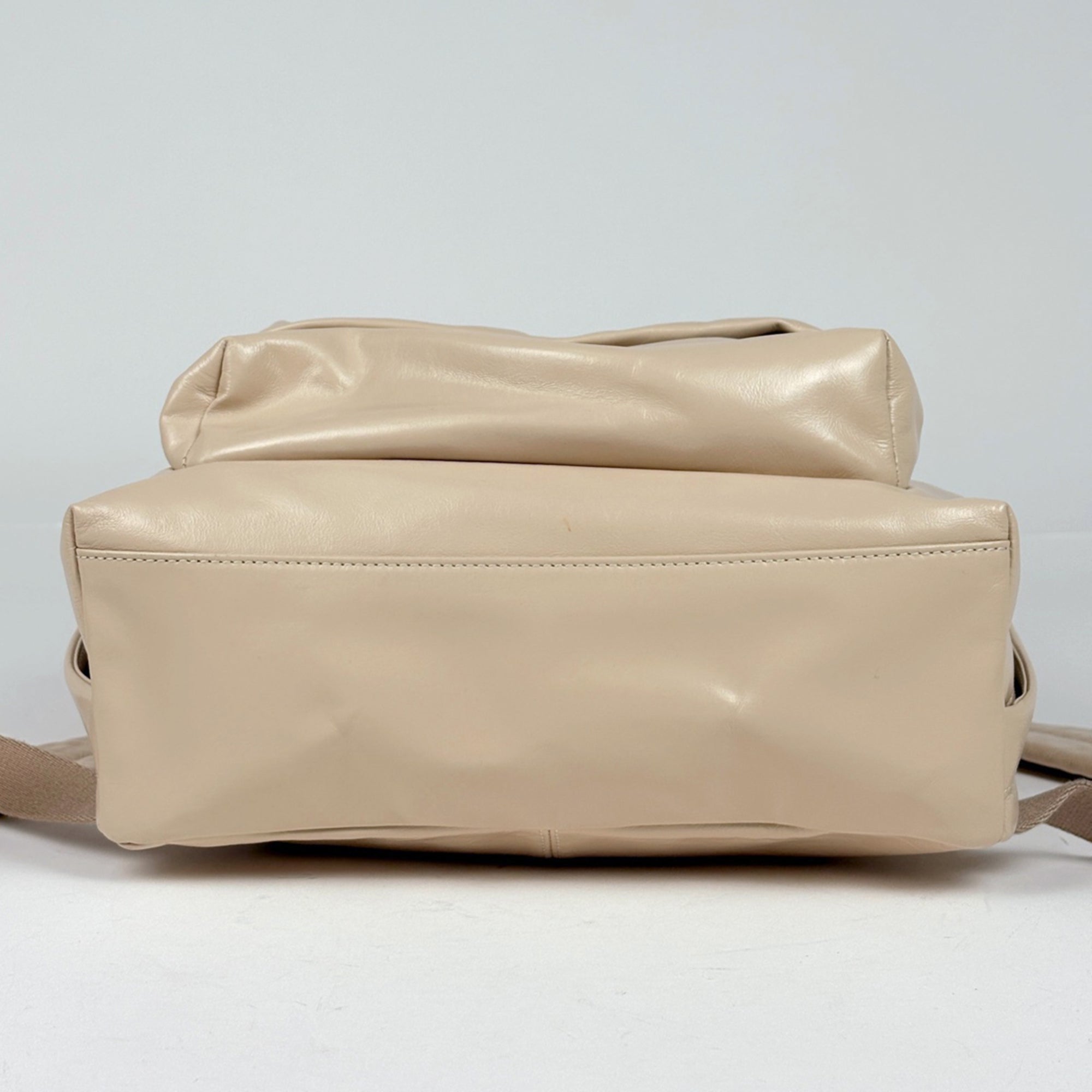Coach Ivory Leather Backpack (Pre-Owned)
