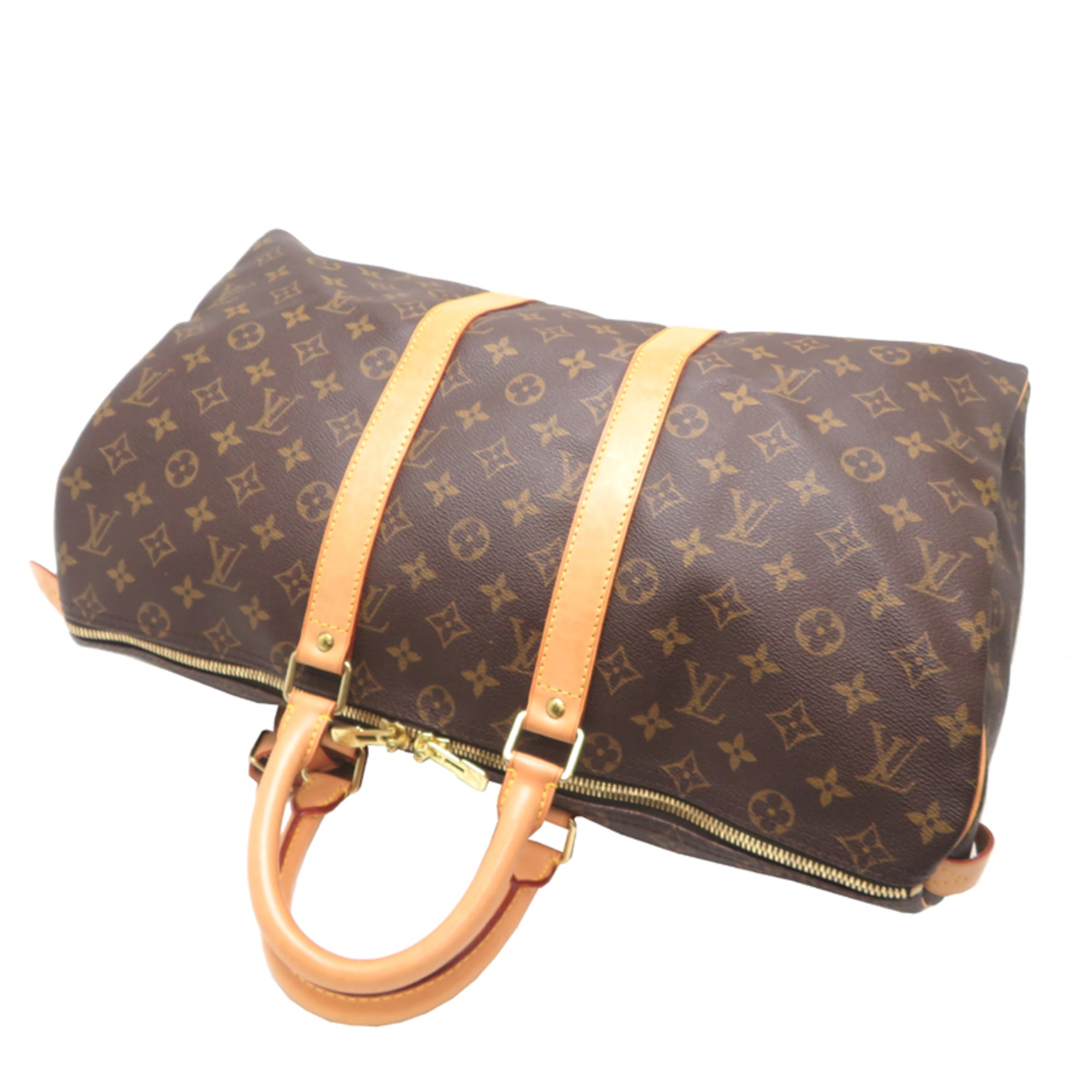 Louis Vuitton Brown Monogram Boston Bag (Pre-Owned)