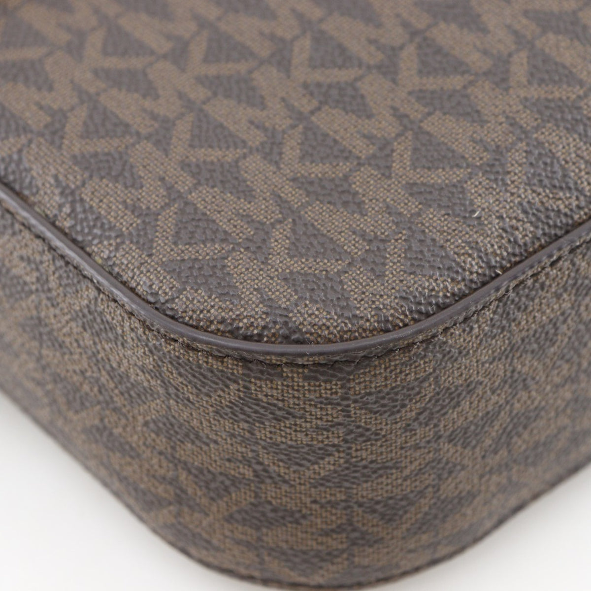 Michael Kors Brown Pvc Shoulder Bag (Pre-Owned)