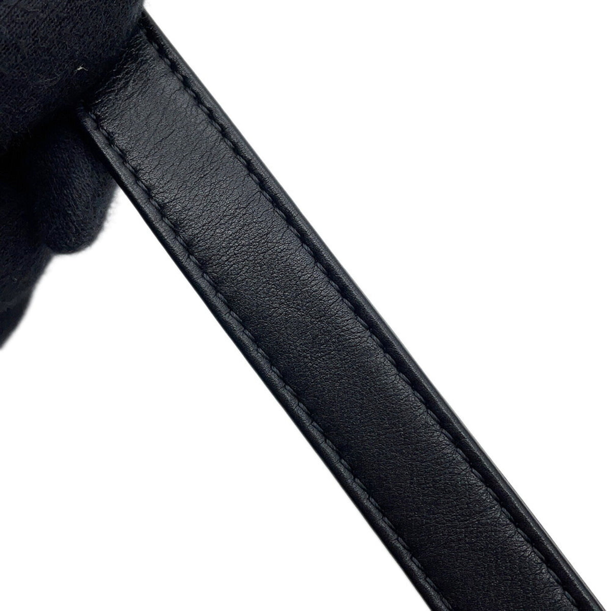 Chanel Matelasse Black Leather Handbag Shoulder Bag (Pre-Owned)