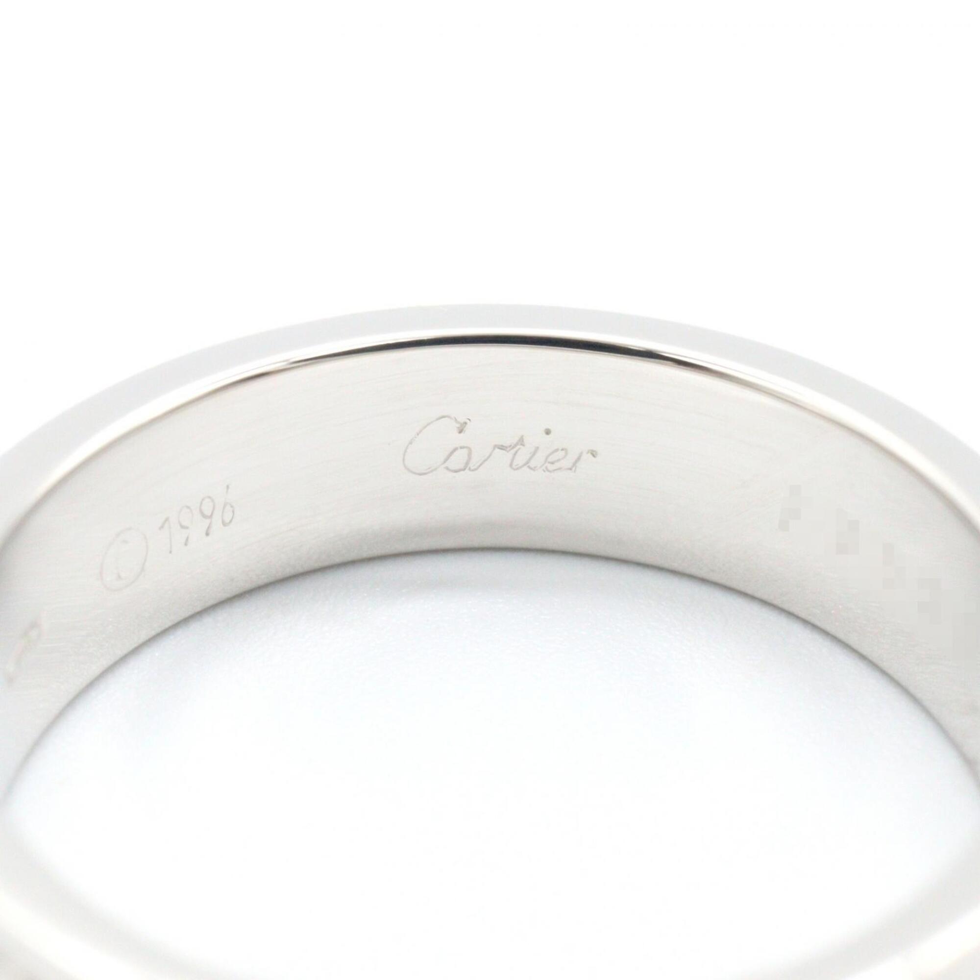 Cartier Silver White Gold (18K) Band Ring (Pre-Owned)