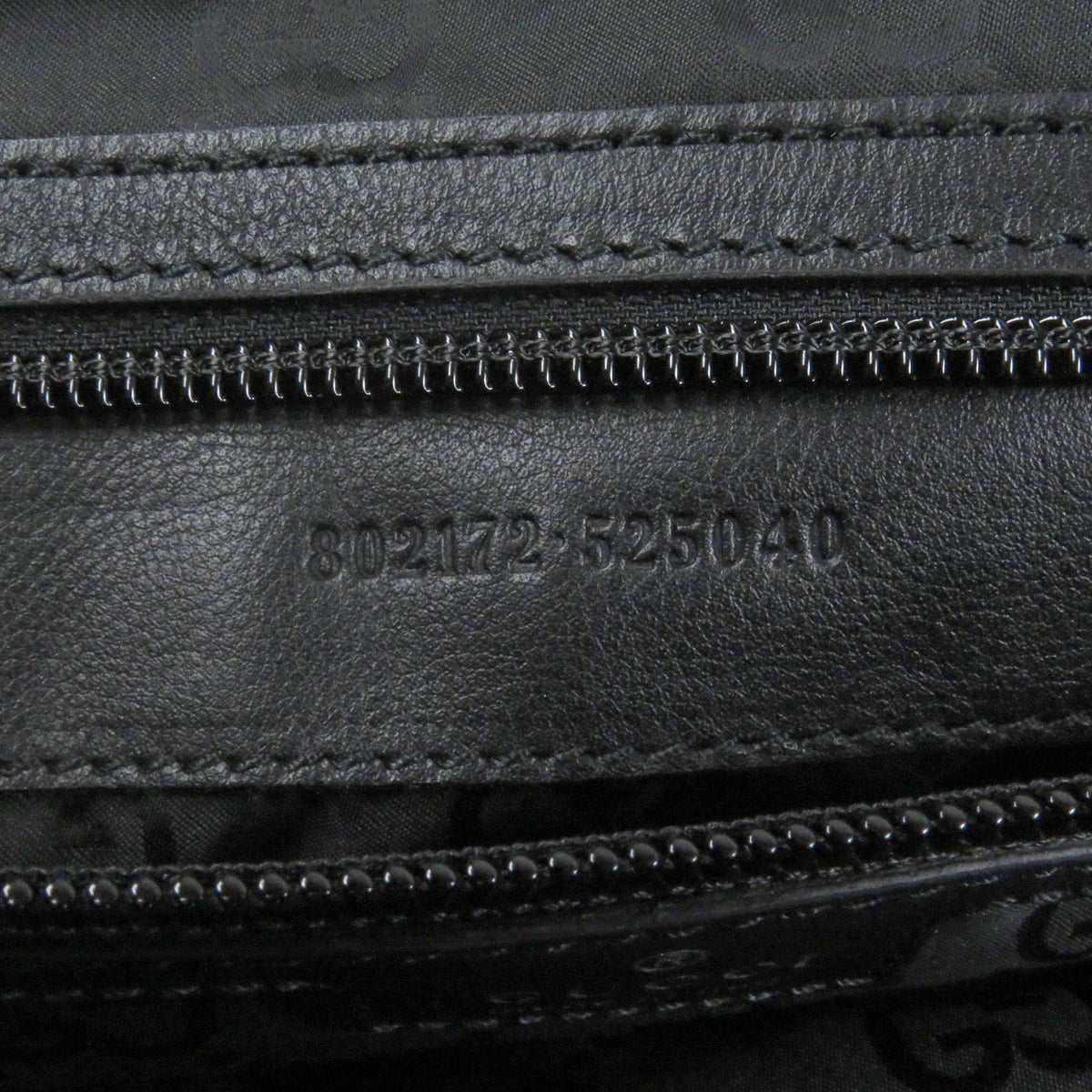 Gucci Sherry Line Black Nylon Tote Bag (Pre-Owned)