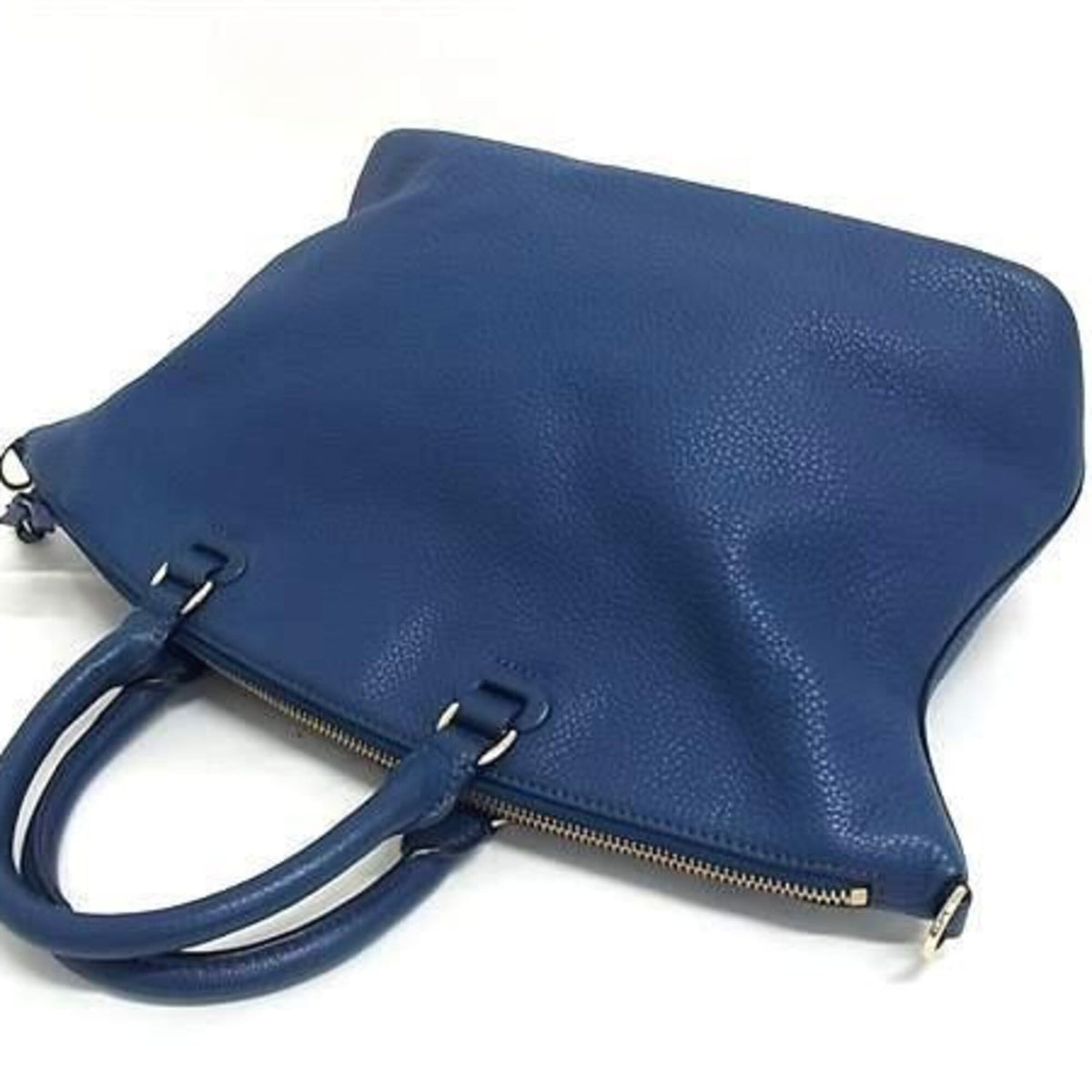 Tory Burch Blue Leather Handbag (Pre-Owned)