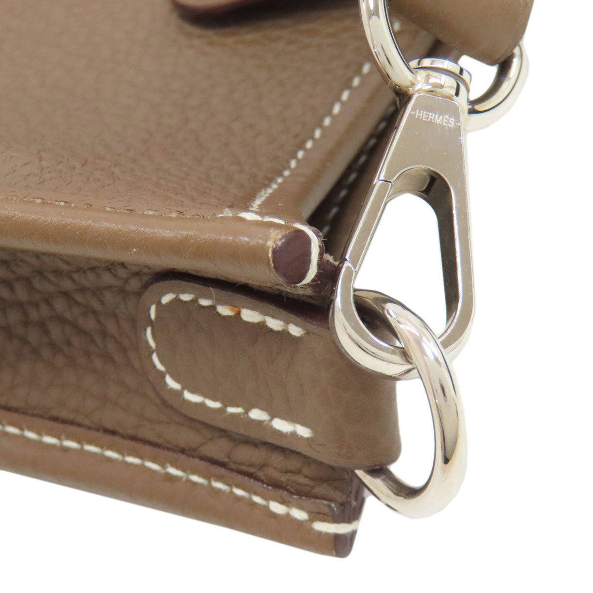 Hermes Etoupe Gray Shoulder Bag (Pre-Owned)