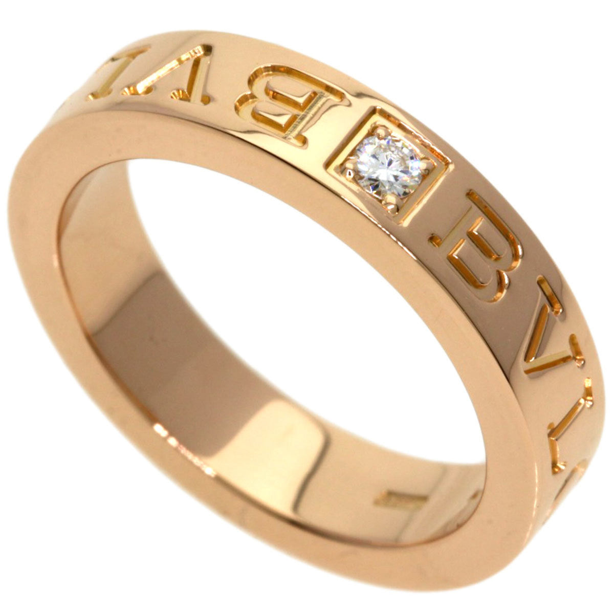 Bvlgari Pink Gold (18K) Band Ring (Pre-Owned)