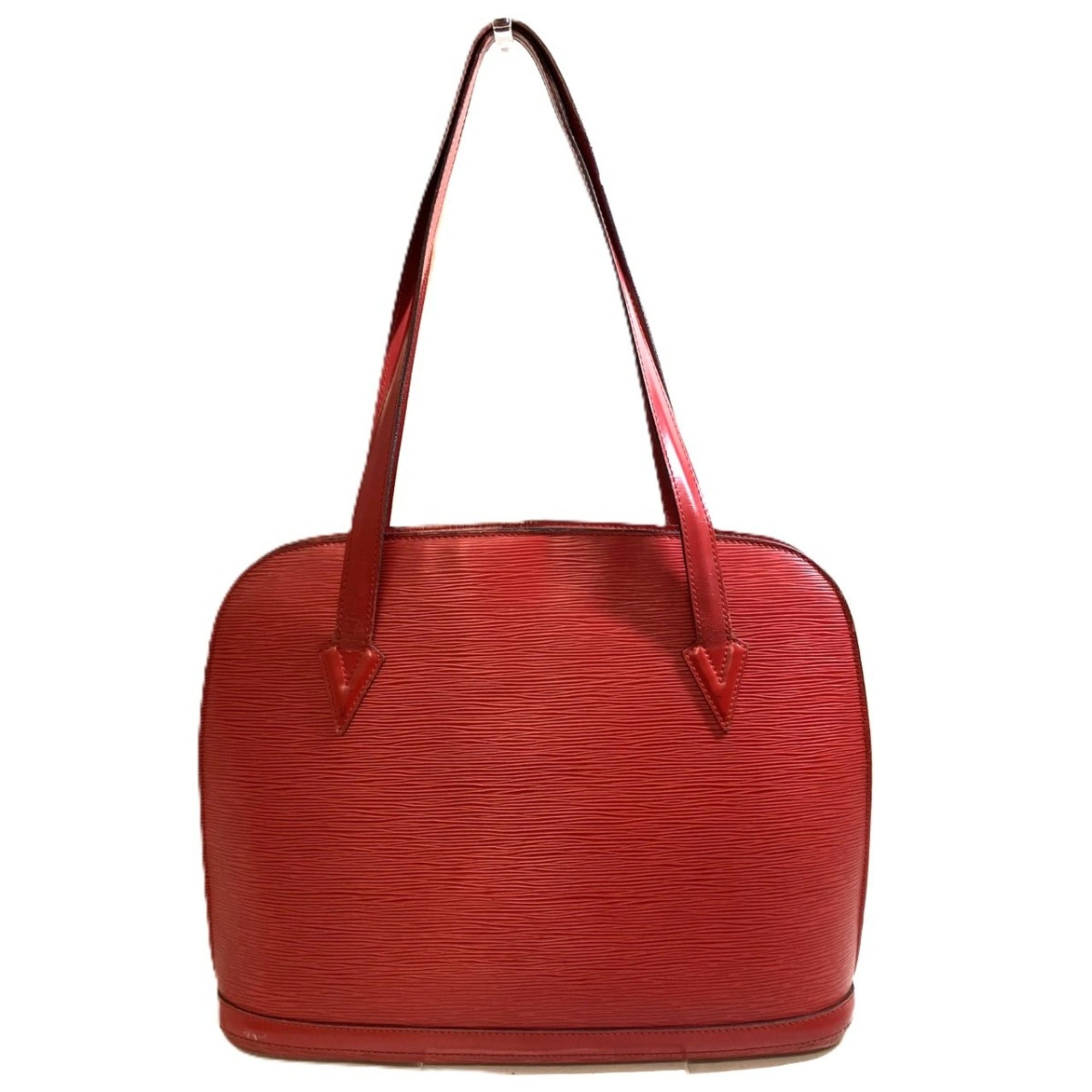 Louis Vuitton Epi Castilian Red Epi Leather Handbag (Pre-Owned)
