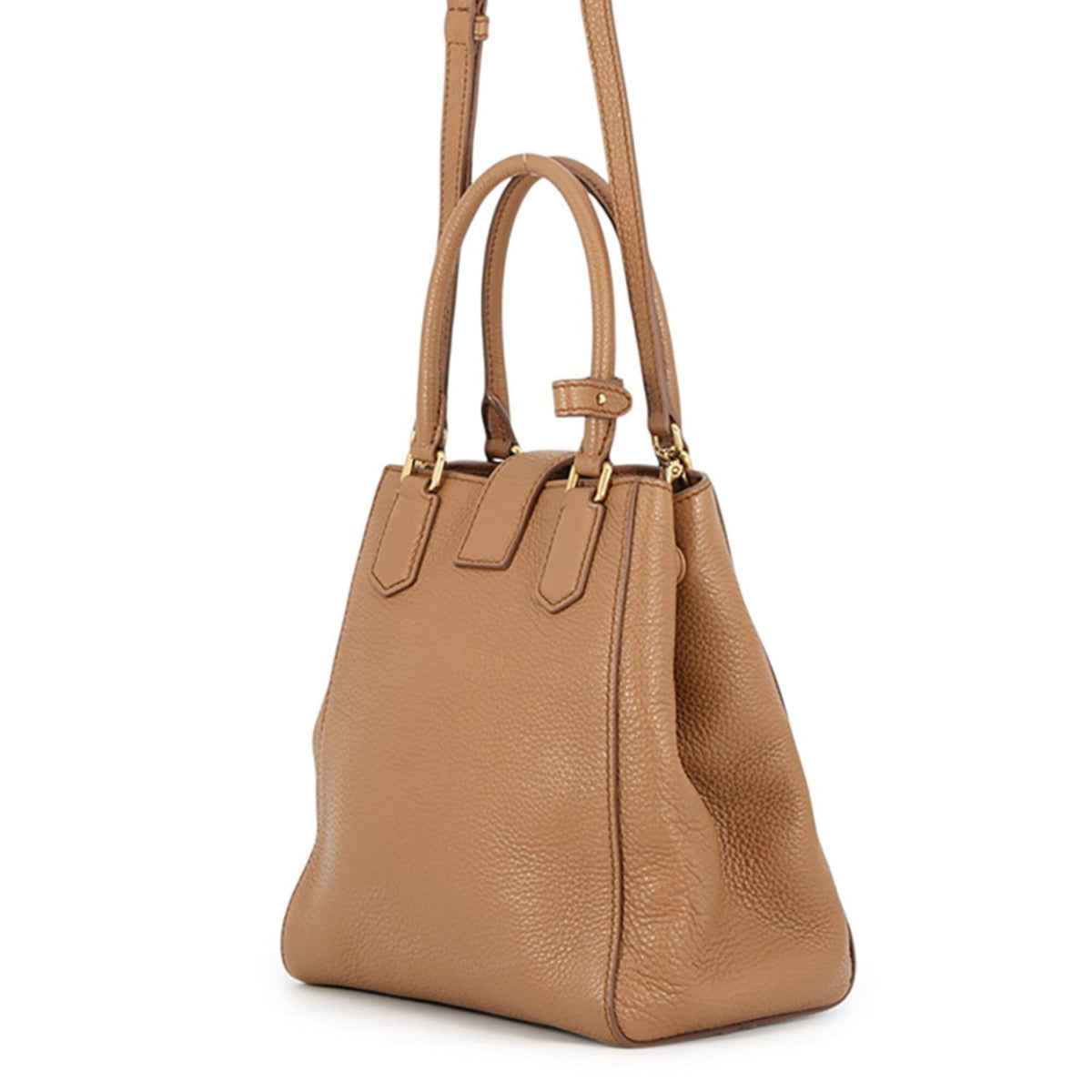 Miu Miu Brown Leather Handbag Shoulder Bag (Pre-Owned)