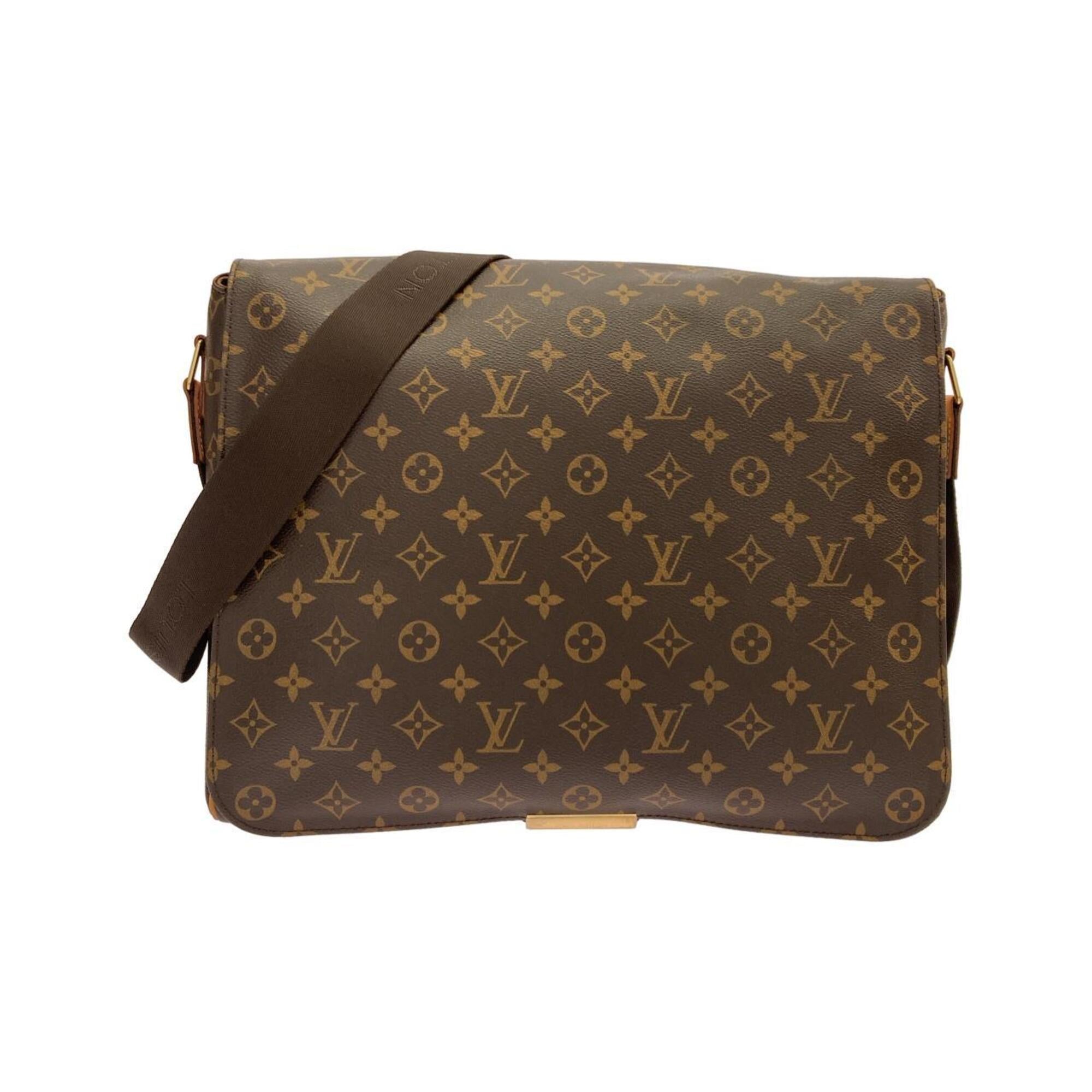Louis Vuitton Marron Coated Canvas Shoulder Bag (Pre-Owned)