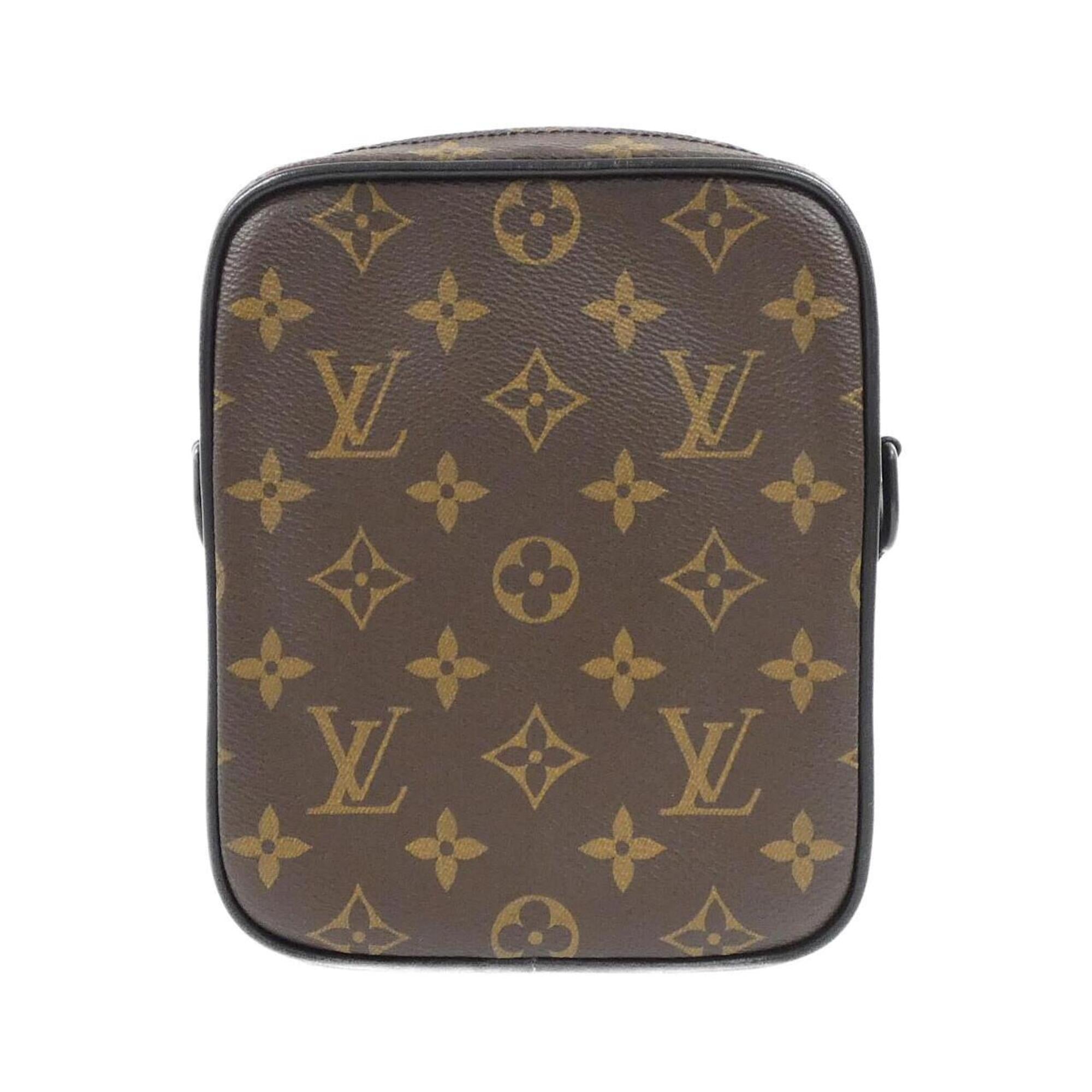 Louis Vuitton Brown Coated Canvas Shoulder Bag (Pre-Owned)