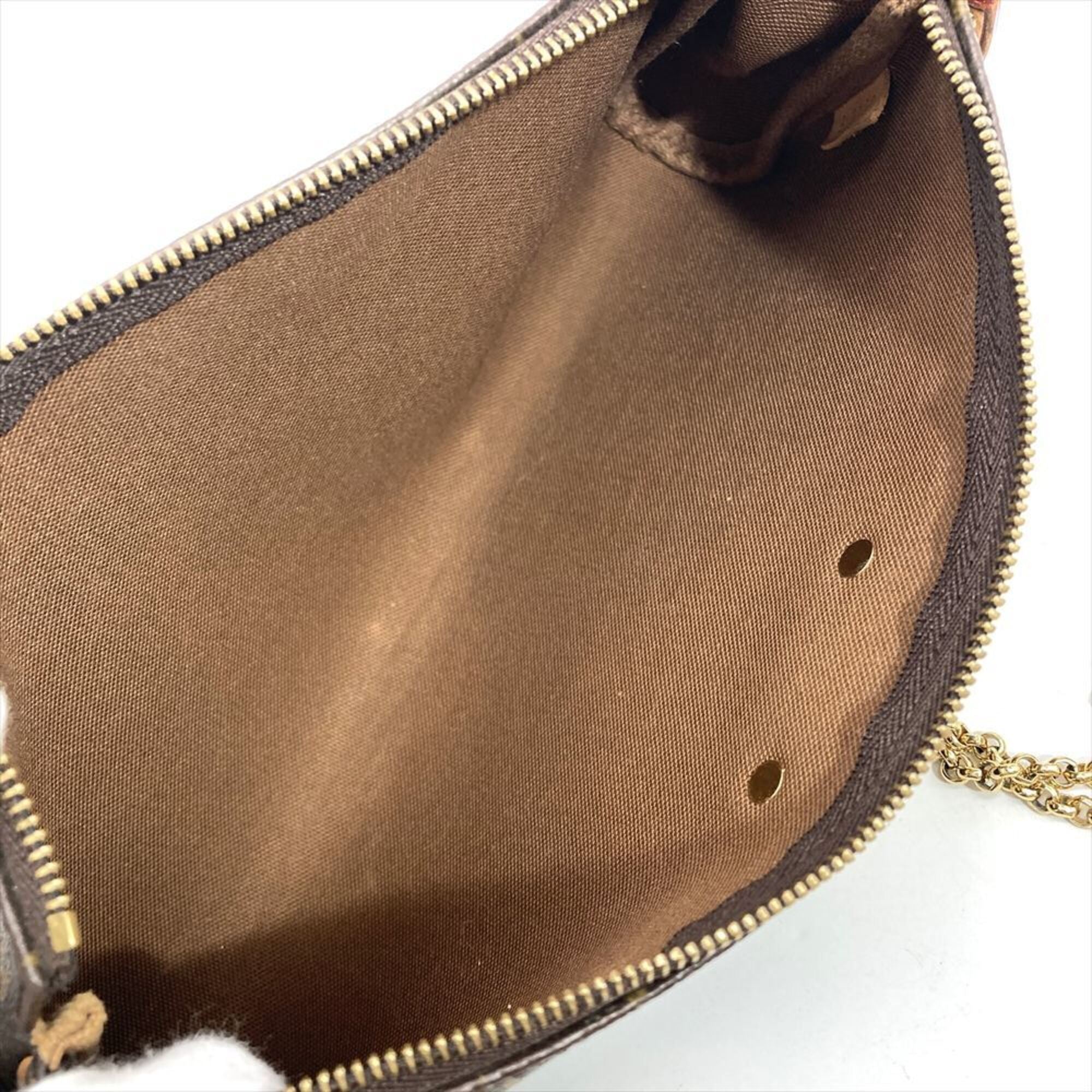 Louis Vuitton Brown Monogram Monogram Shoulder Bag (Pre-Owned)