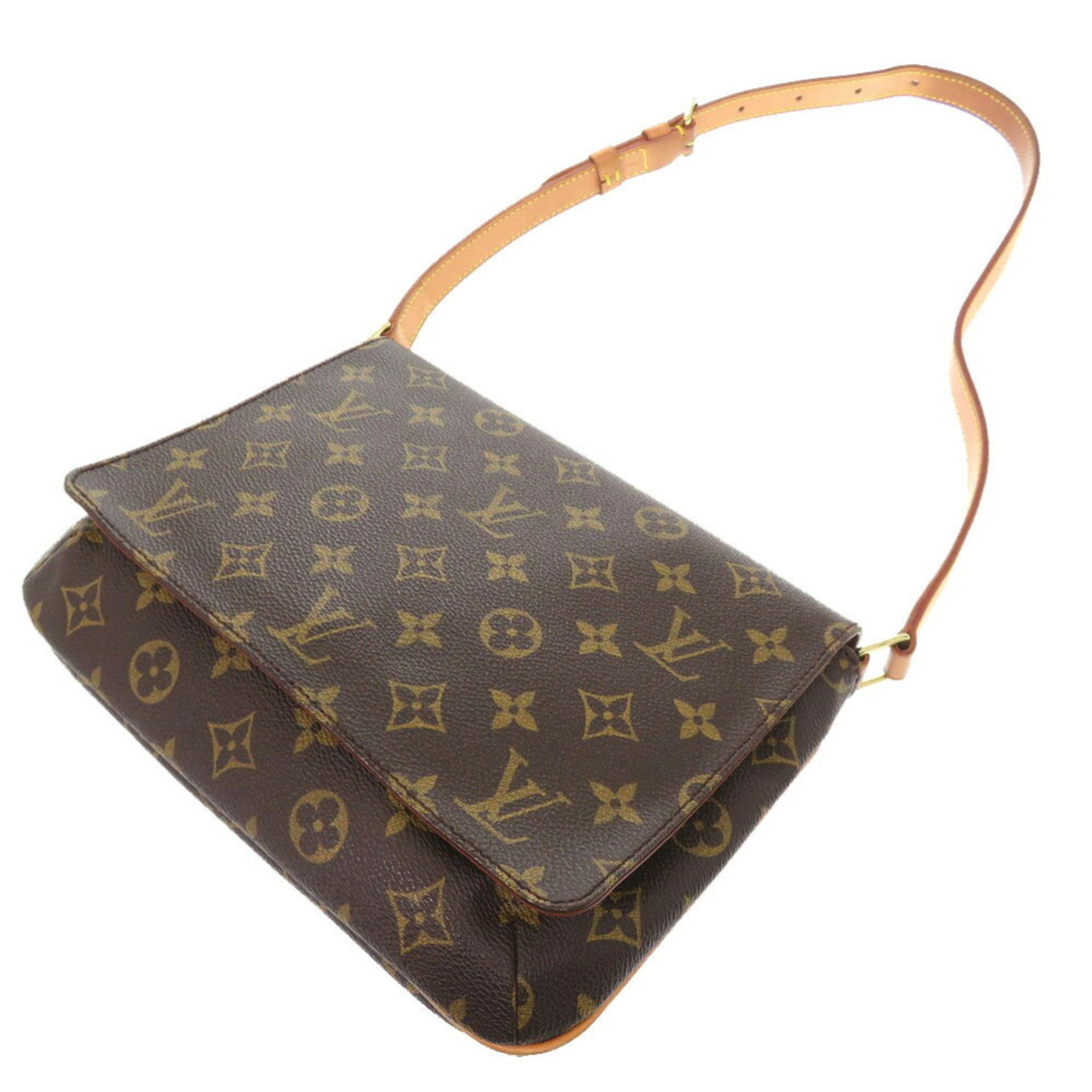 Louis Vuitton Brown Monogram Shoulder Bag (Pre-Owned)